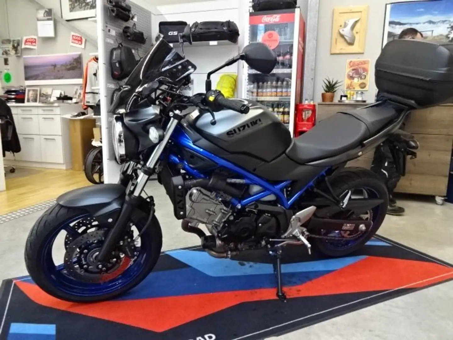 Suzuki SV 650 TOPCASE Black - 2