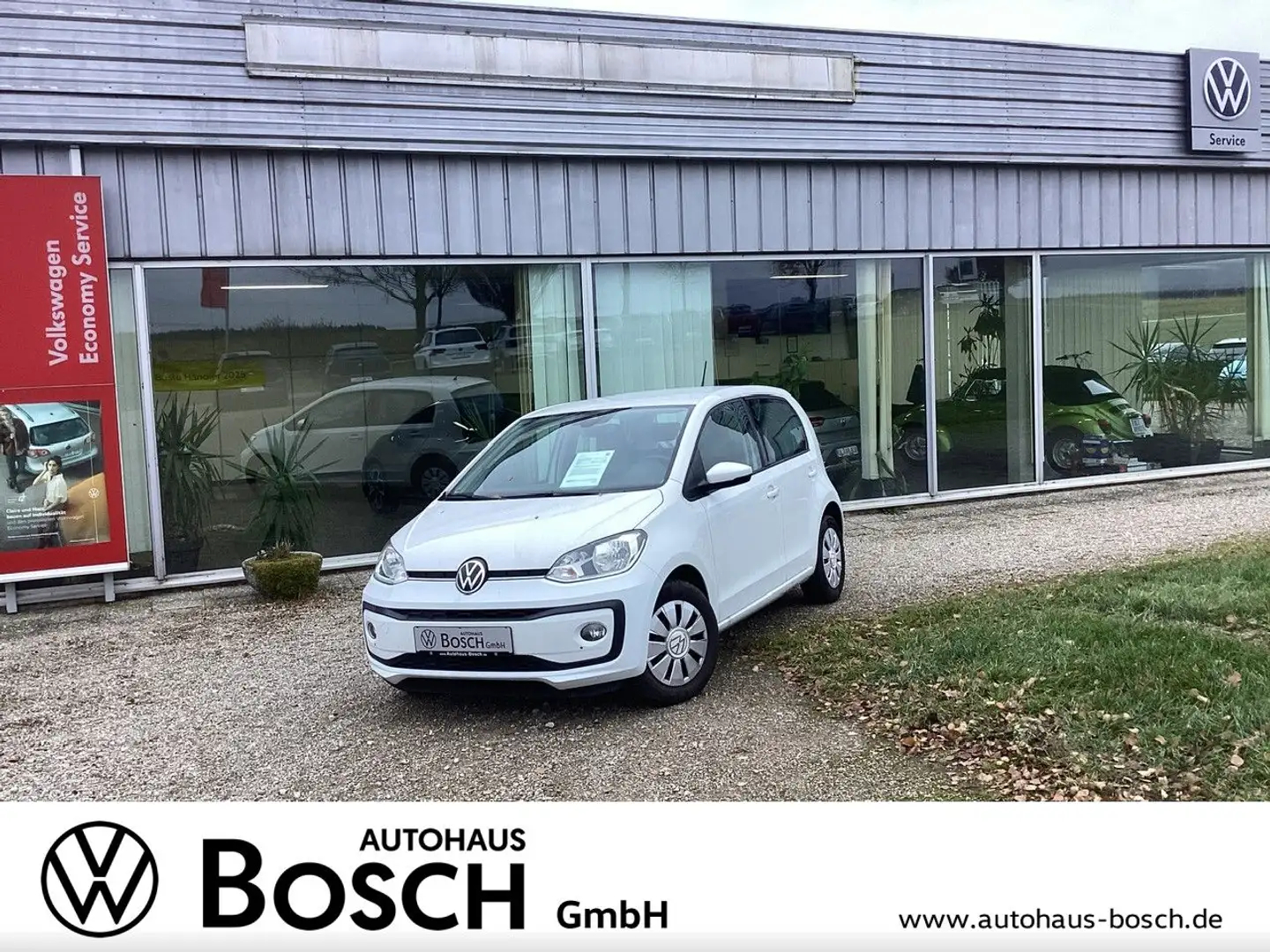 Volkswagen up! 1.0 move 4trg RFK SHZ PDC Tempomat Bluetooth Weiß - 1