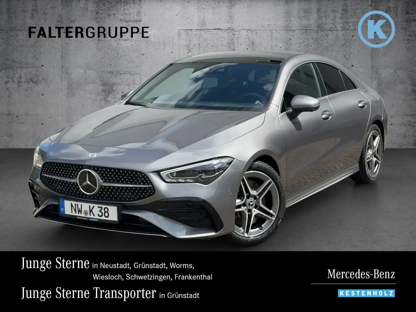 Mercedes-Benz CLA 250 CLA 250 4M AMG+360°+DISTRO+PANO+SOUND+MLED+HUD Grau - 1