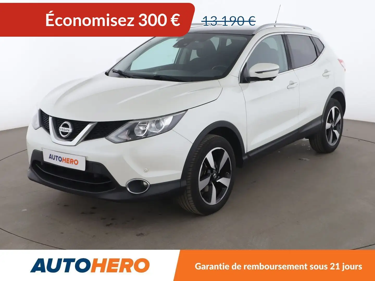 Nissan Qashqai 1.6 DIG-T Connect Edition Blanc - 1