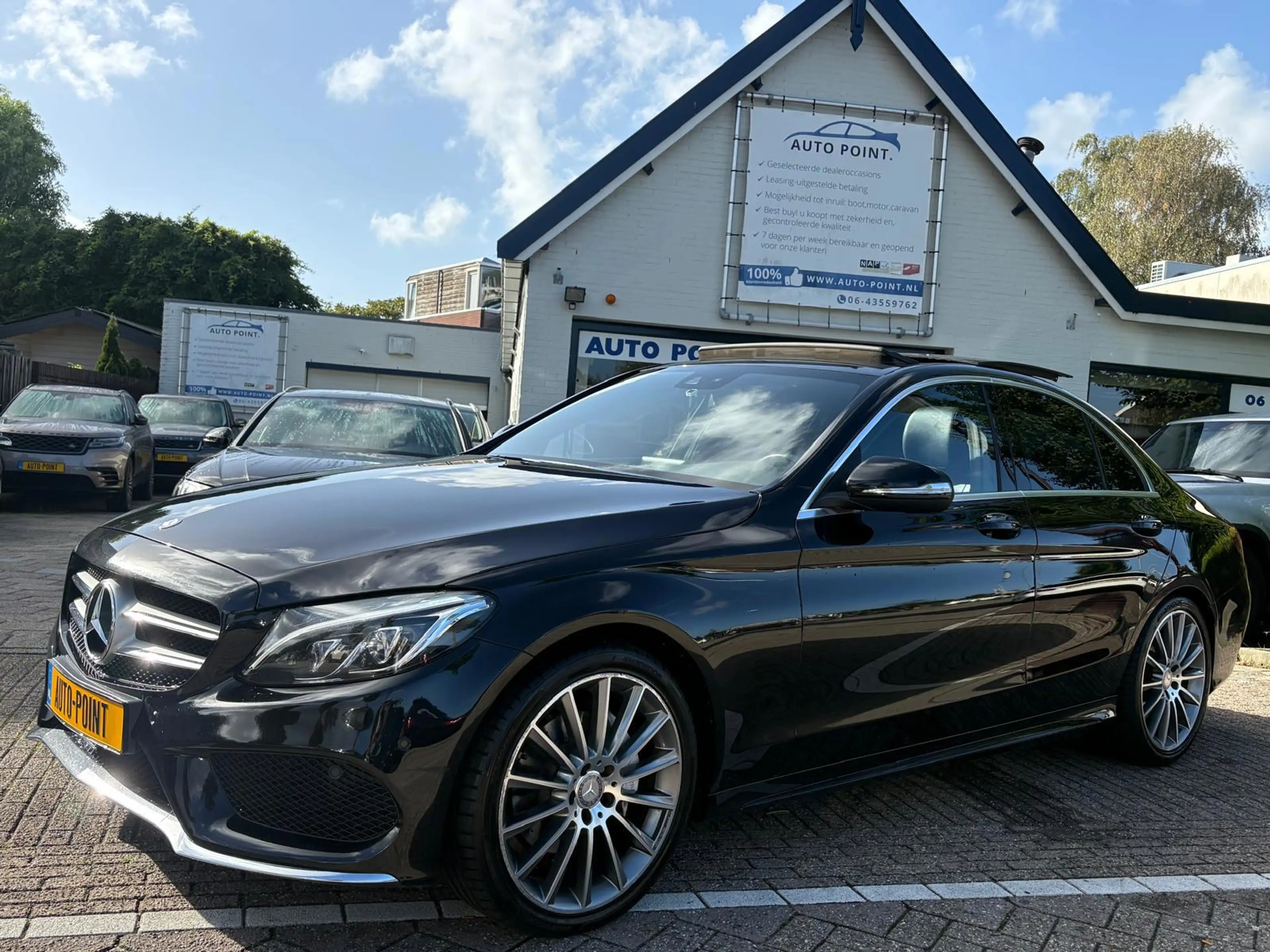 Mercedes-Benz C 180 C43 AMG-PAKKET/PANO/LEDER/19INCH/SPORTSEATS