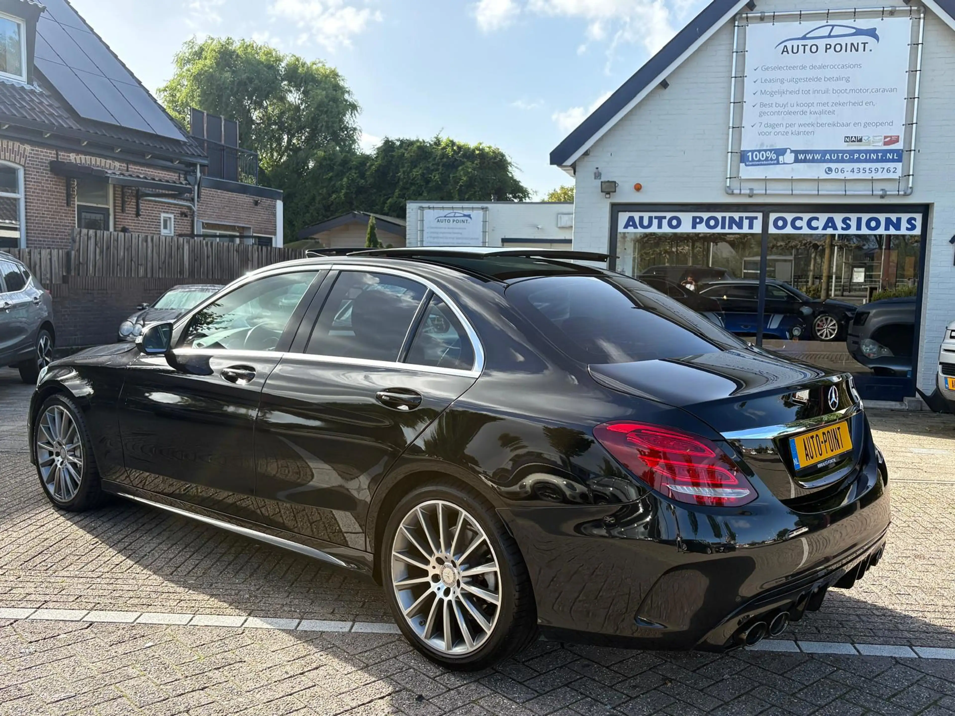Mercedes-Benz C 180 C43 AMG-PAKKET/PANO/LEDER/19INCH/SPORTSEATS — photo 4
