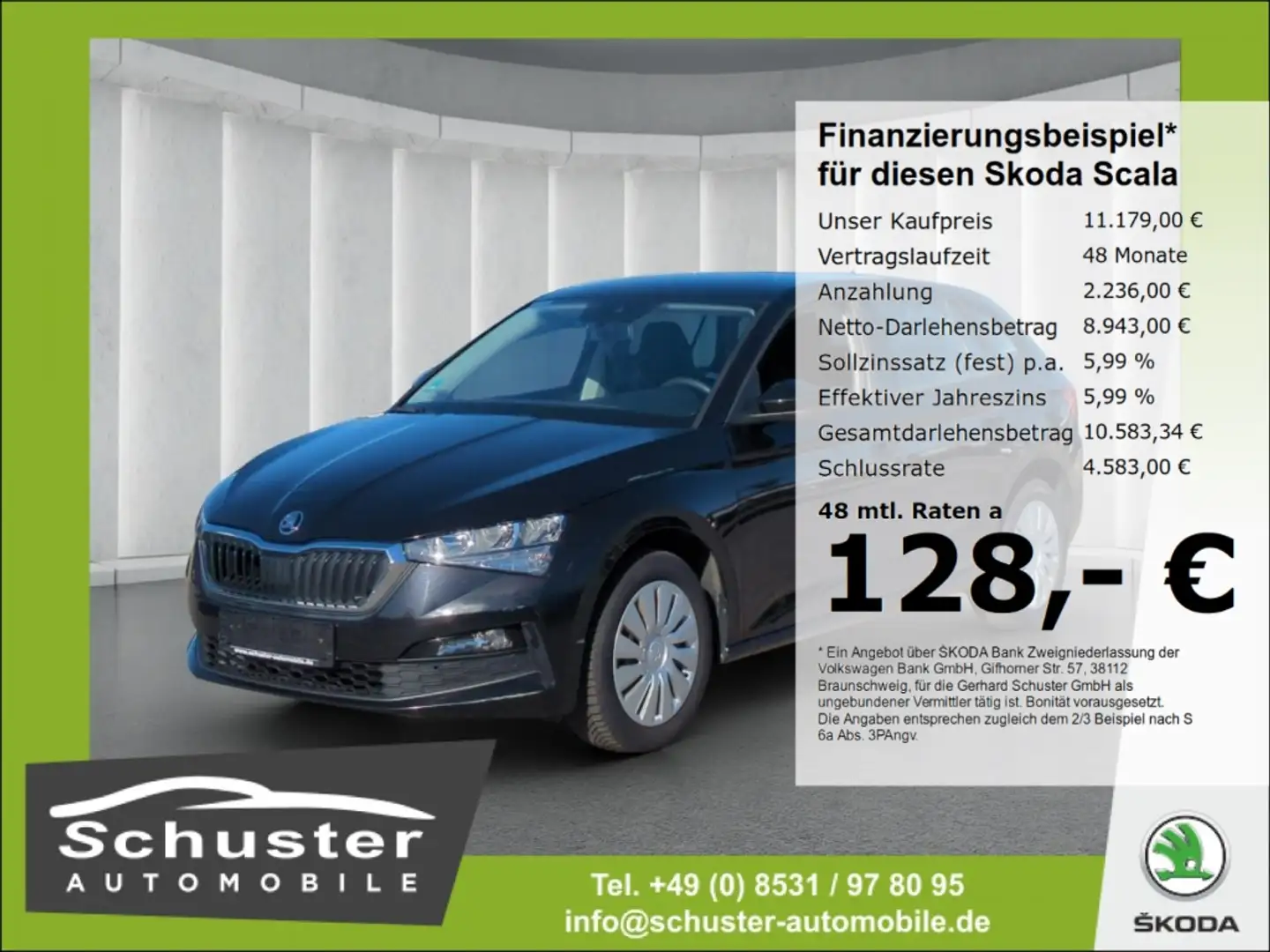 Skoda Scala Cool Plus 1.0TSI*LED SHZ PDC Spurass Klima Fekete - 1