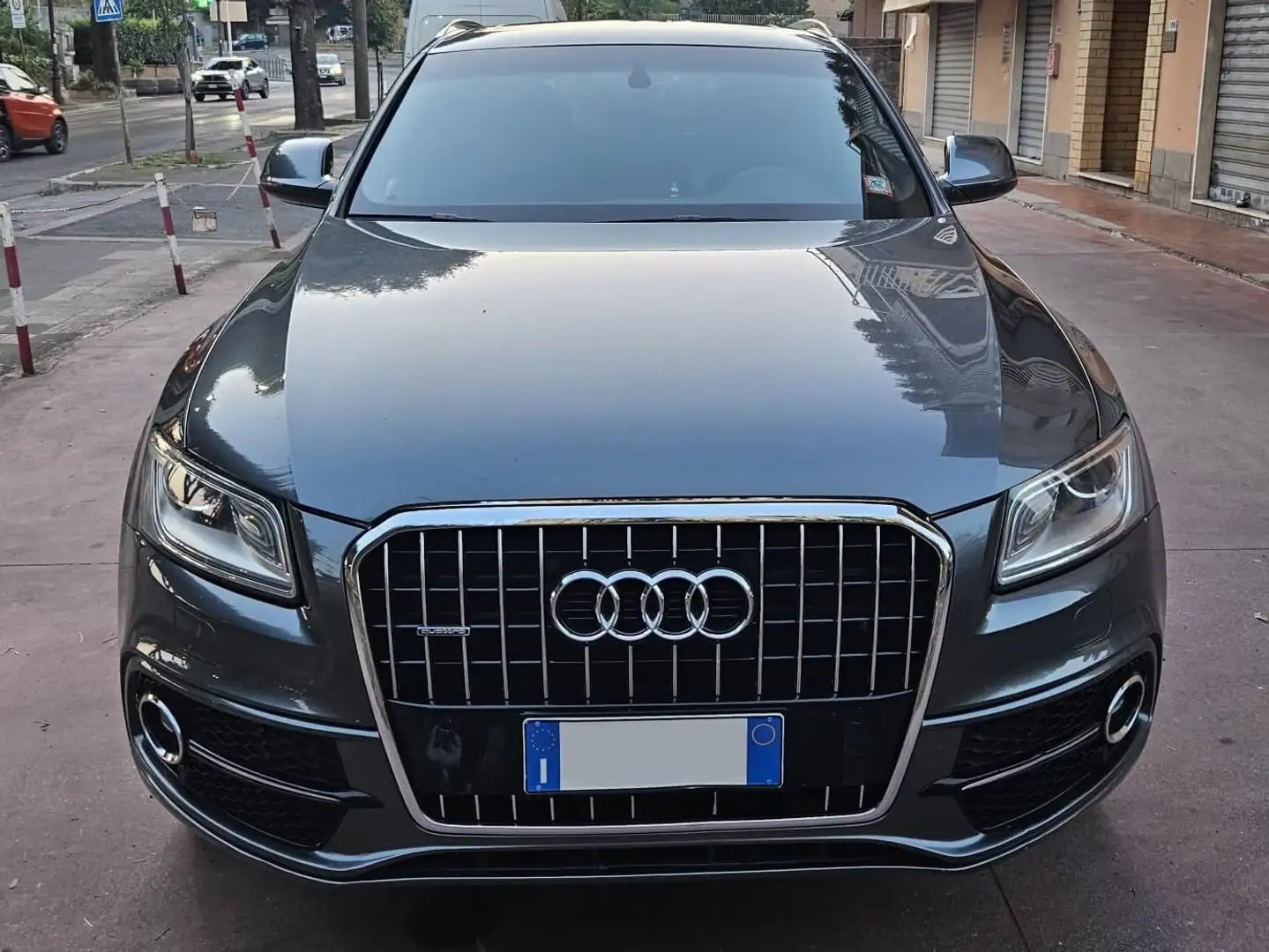 Audi Q5 D QUATTRO S-LINE SLINE NAVI MMI PLUS TETTO LED B&O Grigio - 2