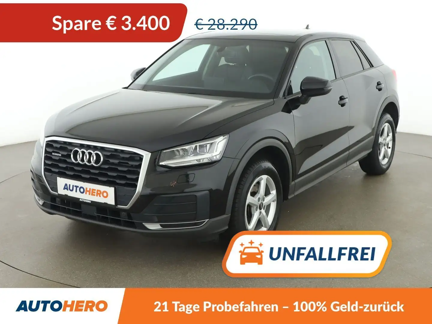 Audi Q2 35 TDI quattro Negro - 1