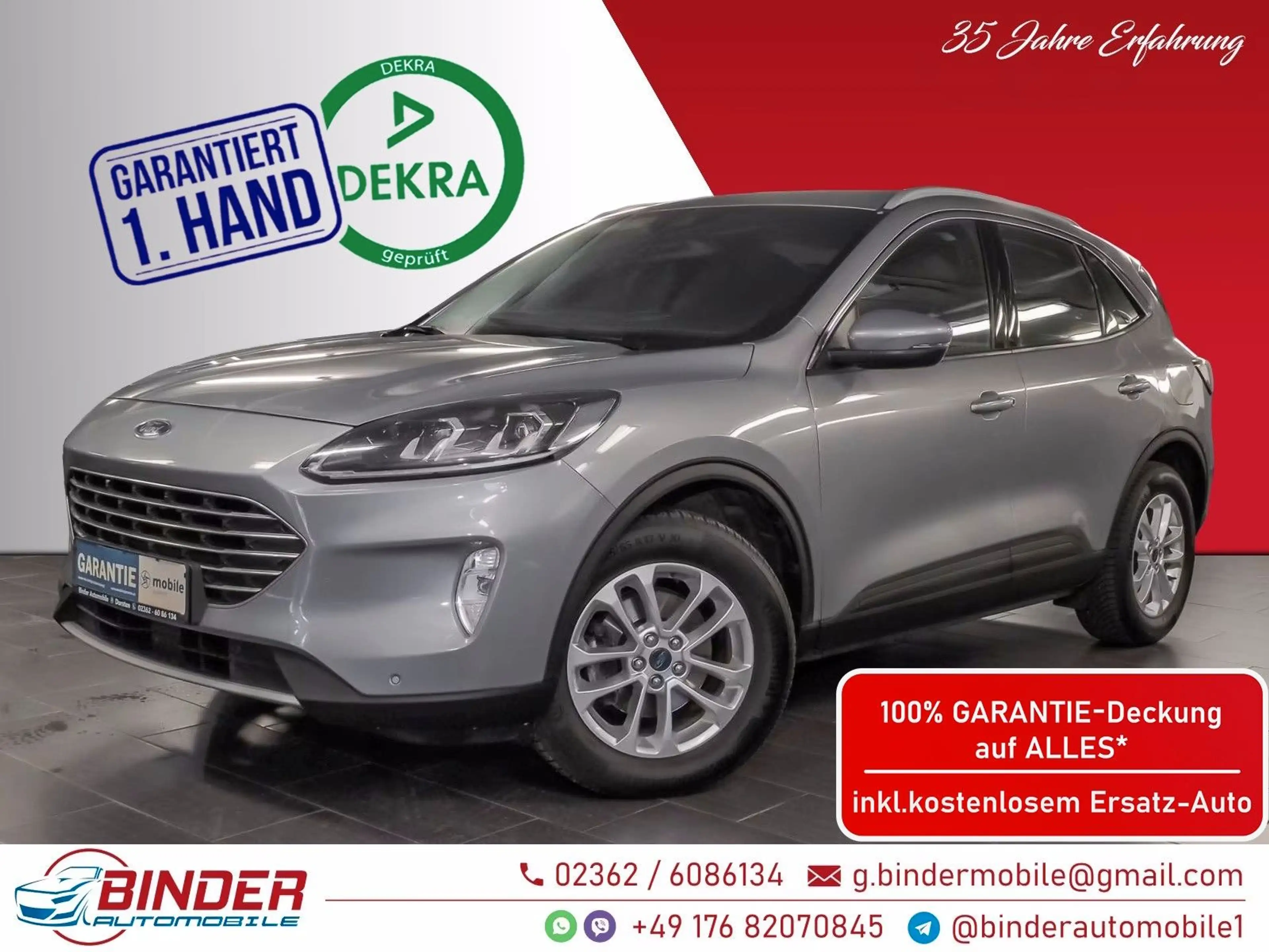 Ford Kuga Titanium 4x4*SORGLOS-PAKET*GARANTIE*TOP*