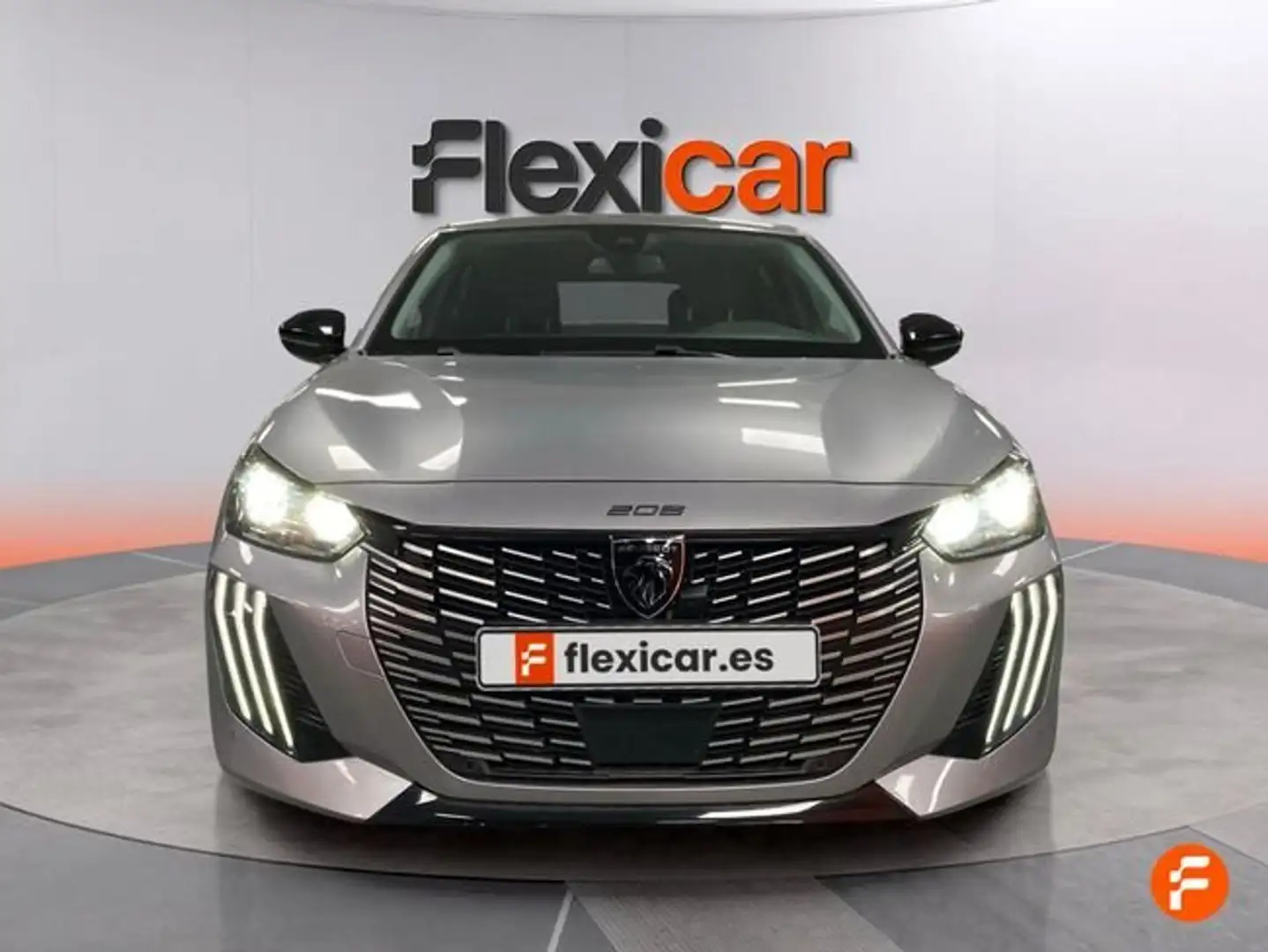 Peugeot 208 1.2 Puretech S&S Allure 100 Gris - 2