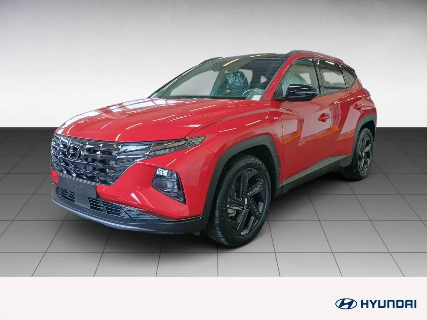 Hyundai TUCSON 1.6 T-GDI Blackline 5 Jahre Garantie Rood - 2