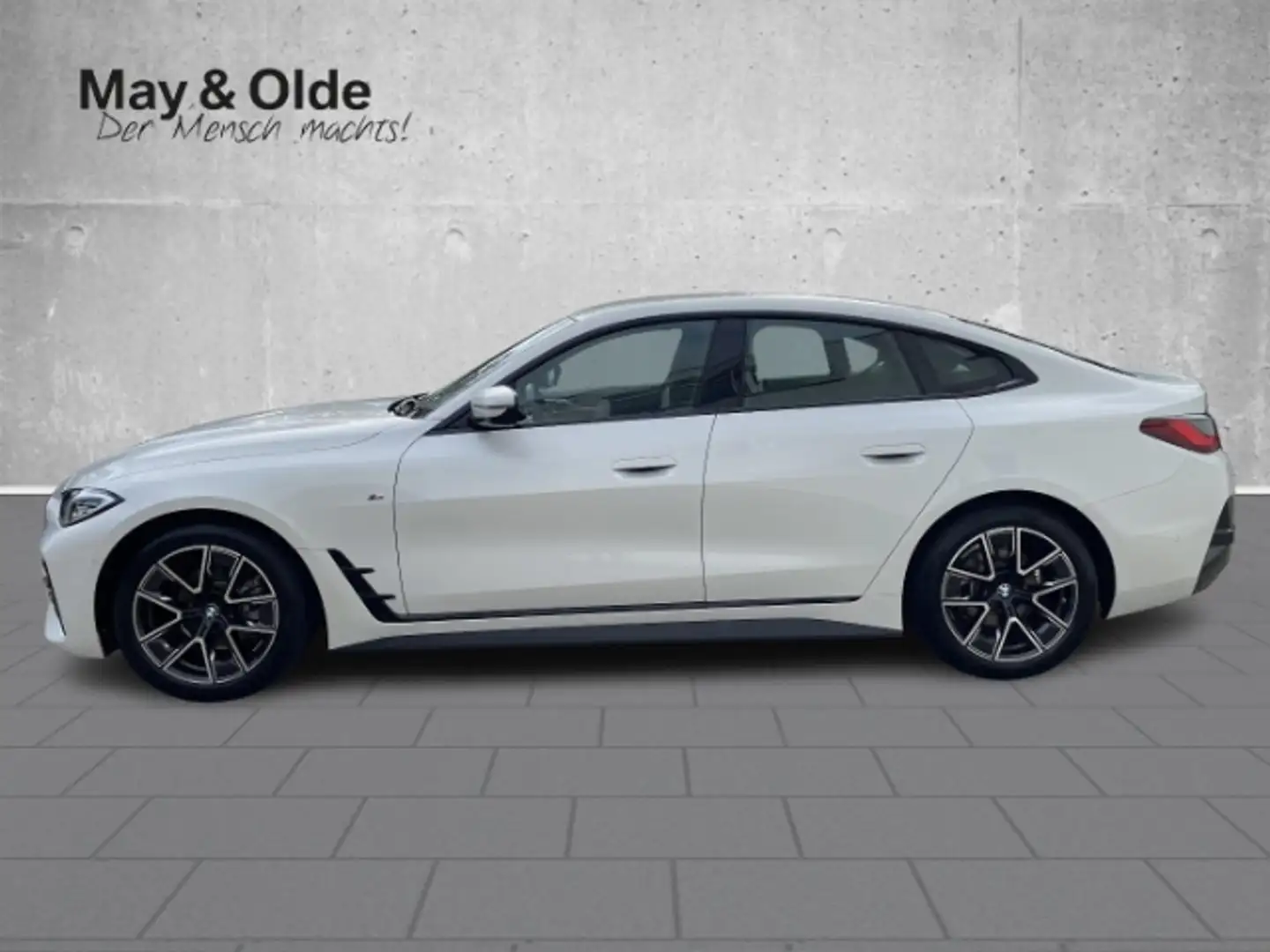 BMW 420 Gran Coupe i Aut M Sport Navi LED ACC SHZ PDC Klim Weiß - 2