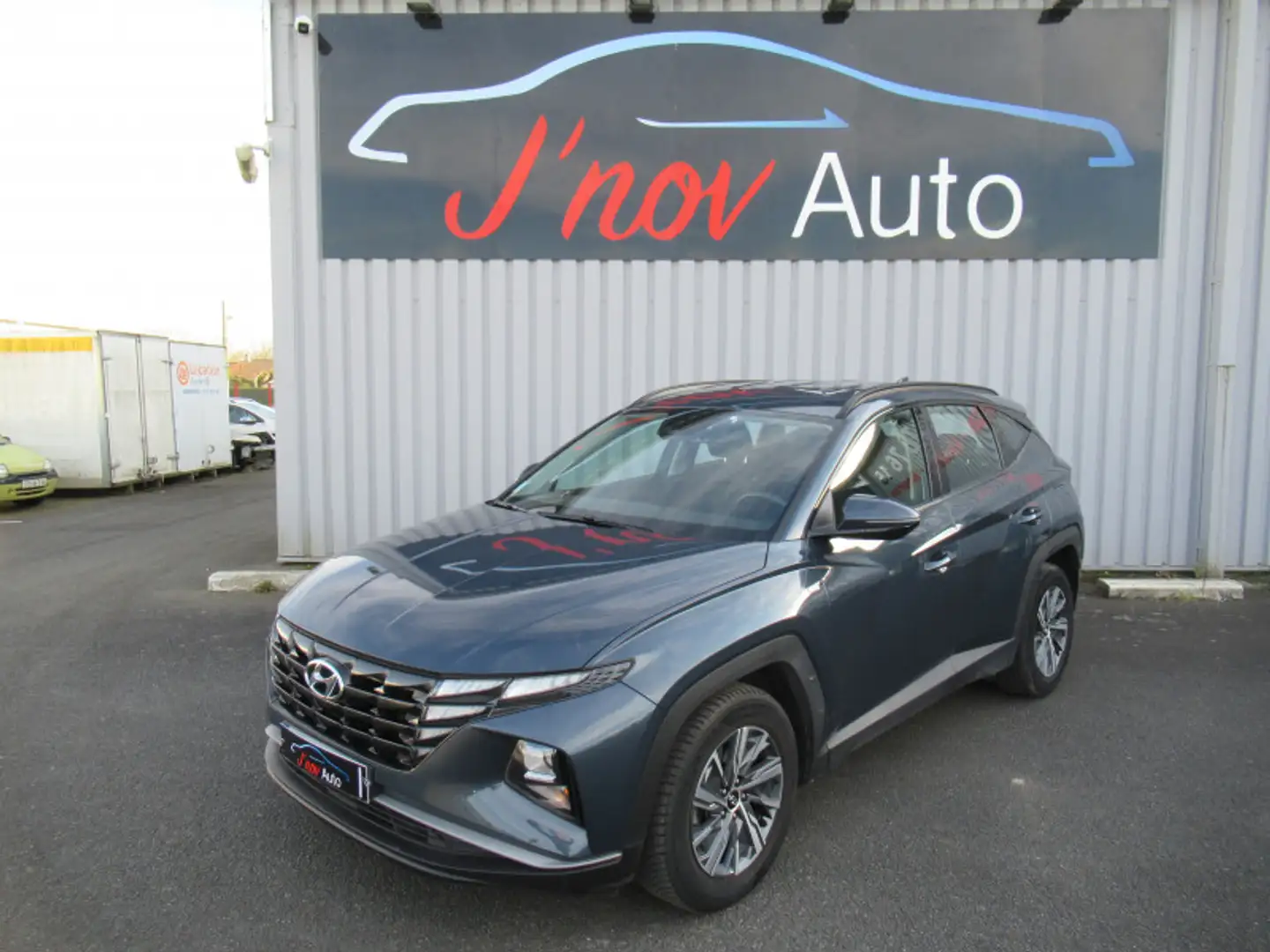 Hyundai TUCSON 1.6 CRDI 136CH HYBRID 48V BUSINESS DCT7 Bleu - 1