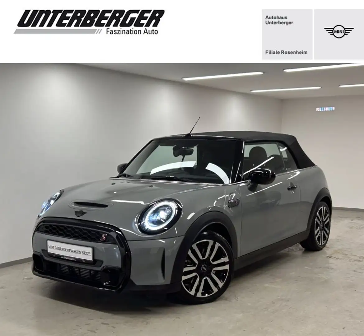 MINI Cooper S Cabrio Cooper S Cabrio Classic Trim DAB LED RFK Navi Shz Сірий - 1