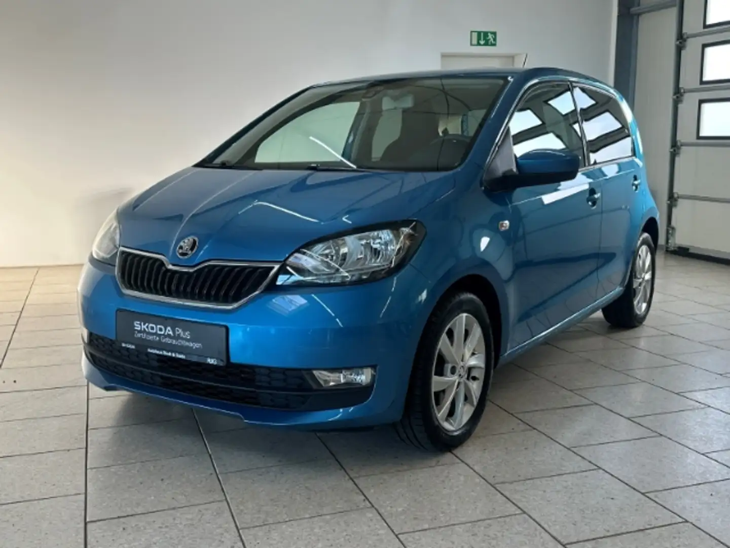 Skoda Citigo 1.0 Style SHZ PDC Klimaauto Temp Blau - 2