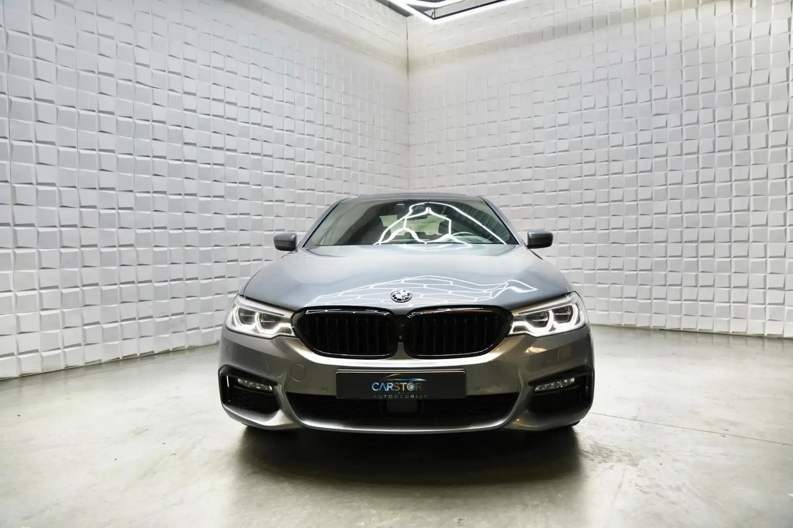 BMW 530 5-serie 530e iPerformance M PAKKET SCHUIFDAK LEER Grigio - 2