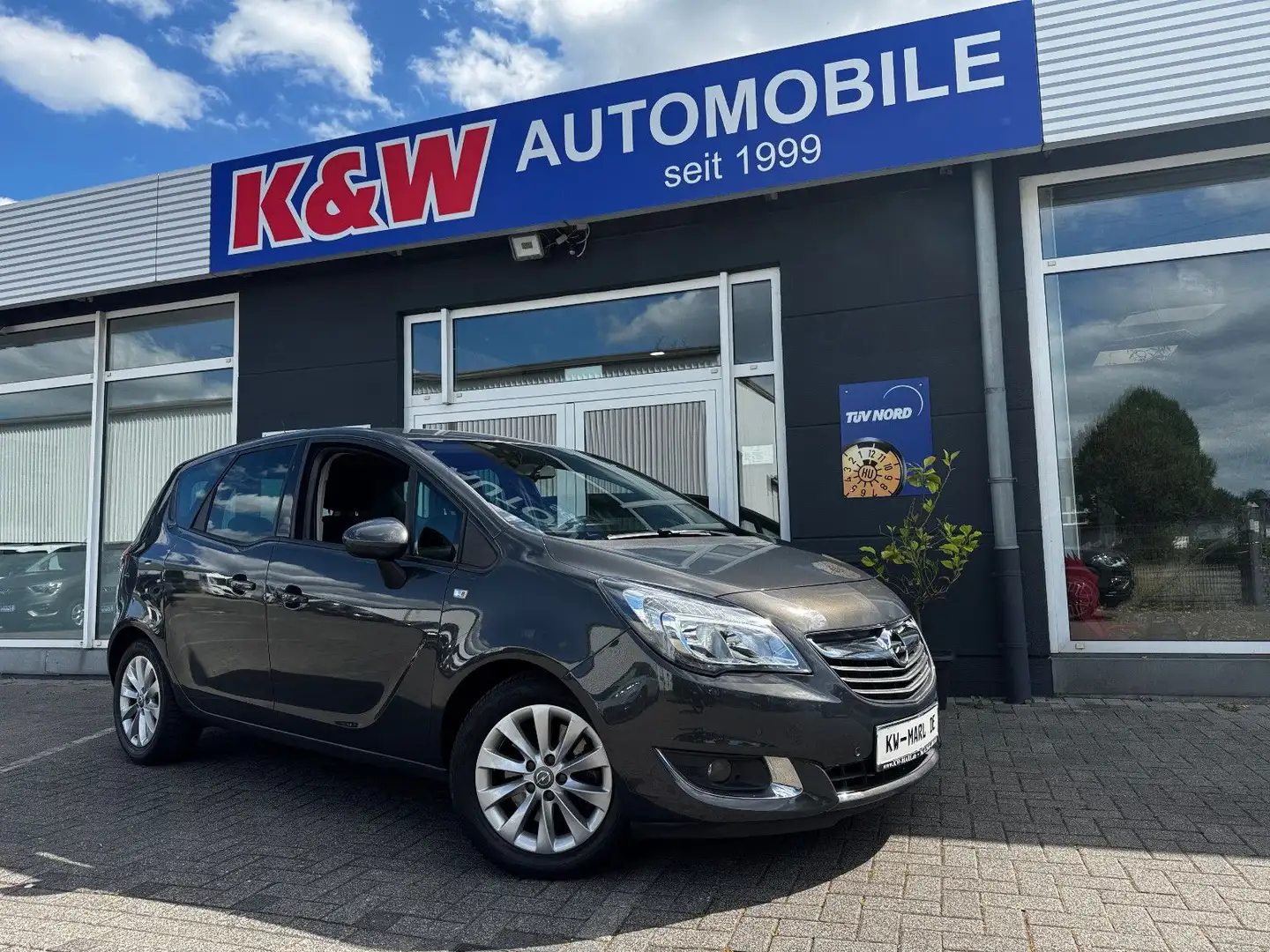 Opel Meriva B Drive AUTOM. KLIMAAUTO PDC ALLWETTER Grau - 1