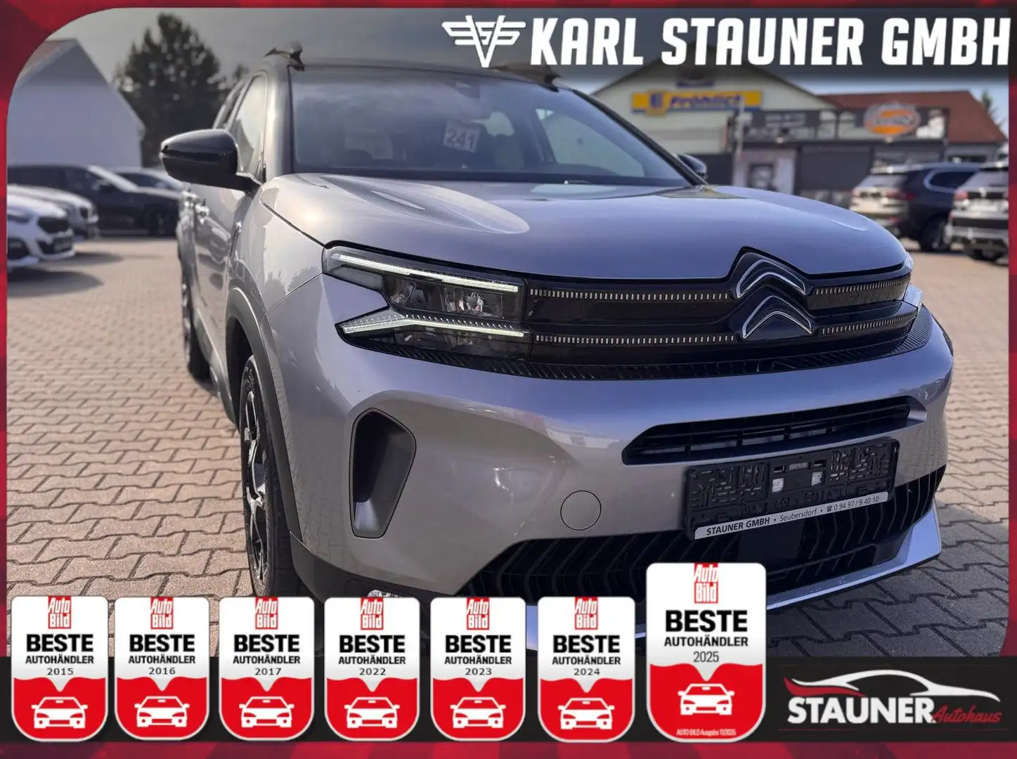 Citroen C5 Aircross Shine ABSTANDSTEMP DAB 360°KAMERA Grau - 1