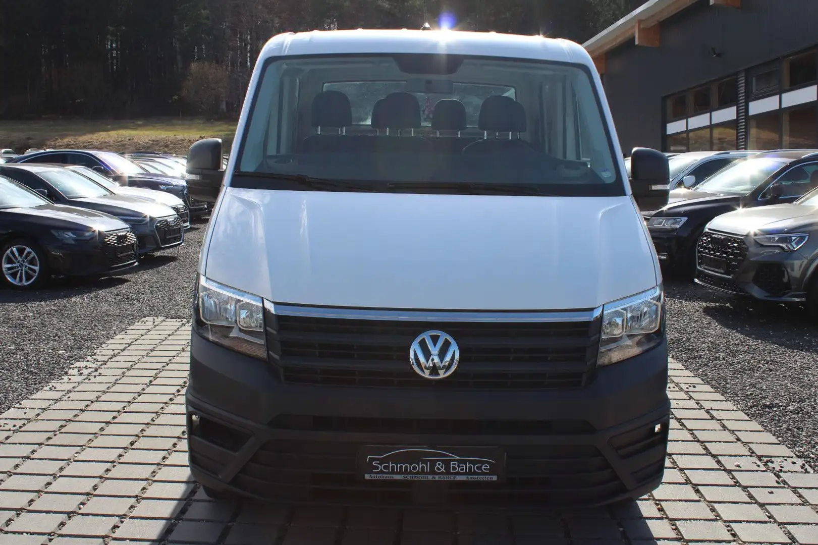 Volkswagen Crafter Pritsche 35 DOKA lang FWD Weiß - 2
