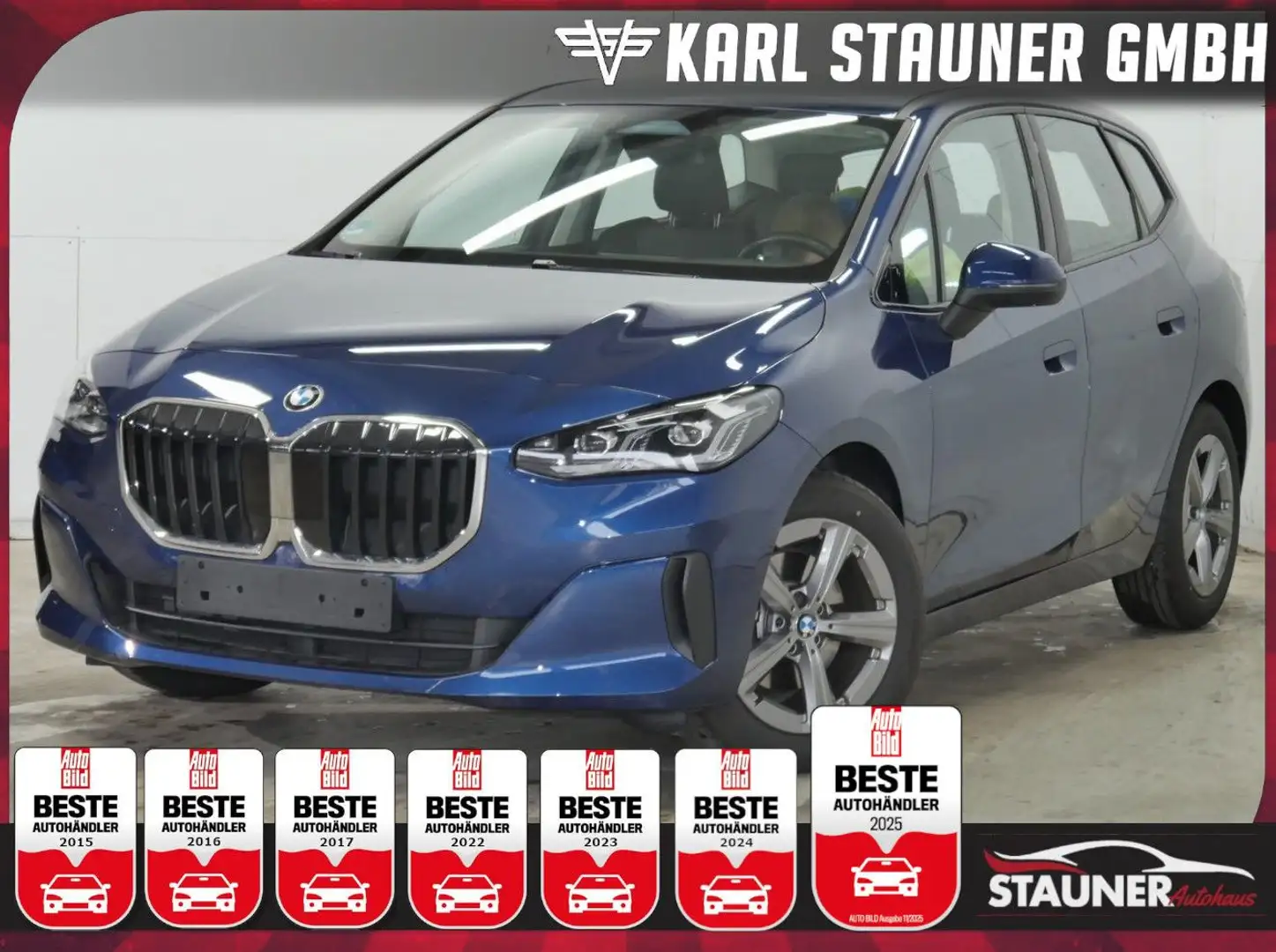 BMW 216 216 i Acitve Tourer LENKRADH. KAMERA NAVI LED Blau - 1