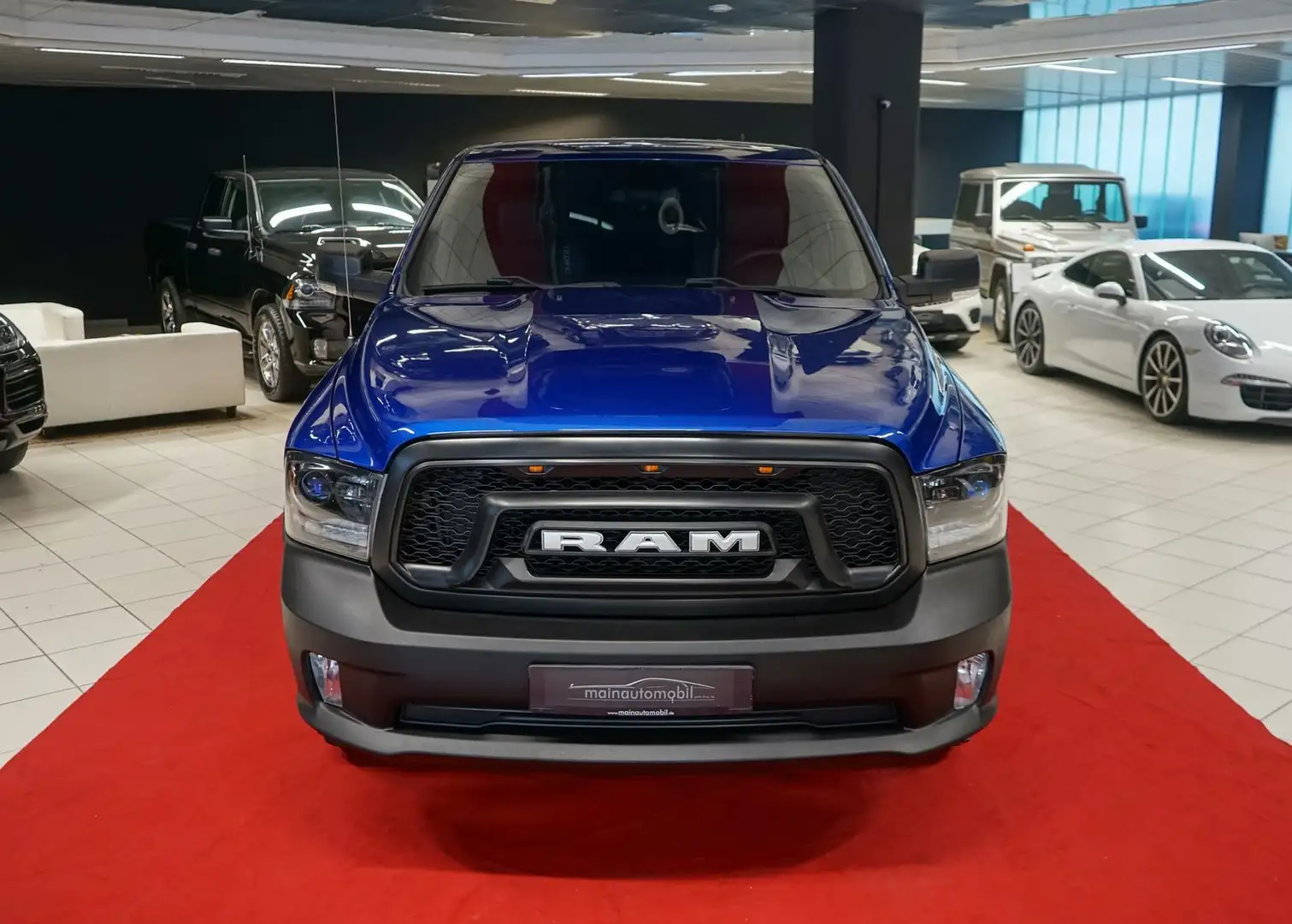 Dodge RAM 1500 REBEL 4x4 AHK PDC Leder Trittbrett Kame Modrá - 2