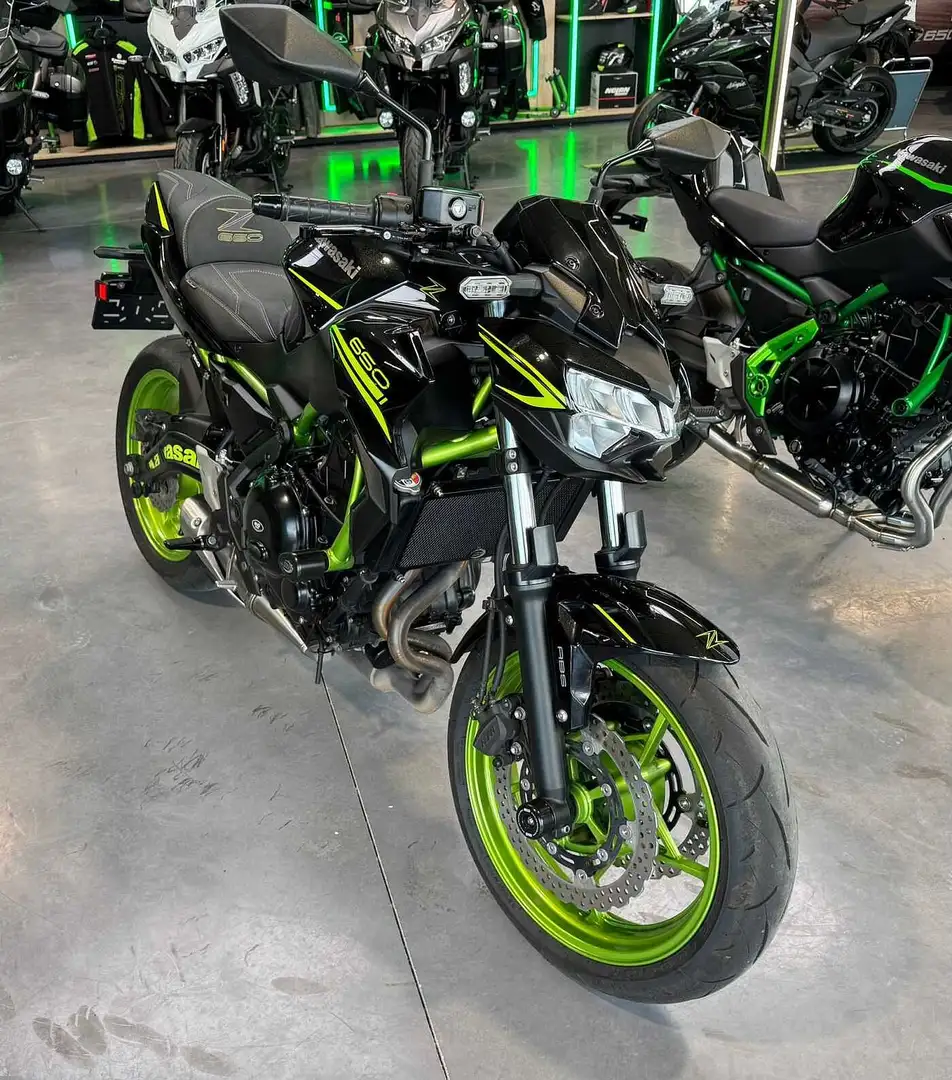 Kawasaki Z 650 Z650 Noir - 2