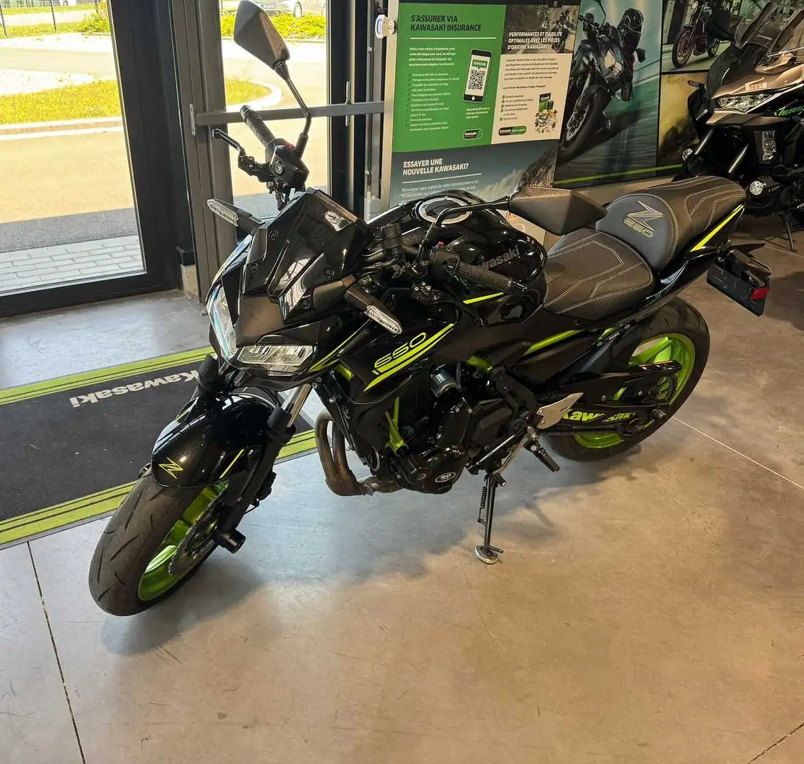 Kawasaki Z 650 Z650 Noir - 1