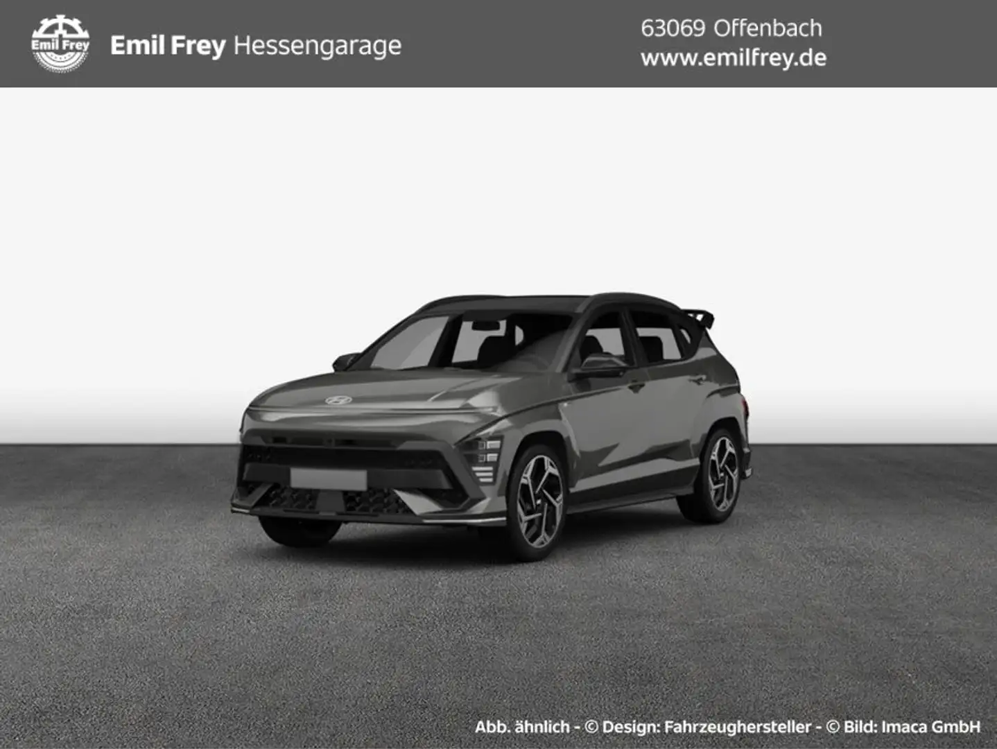 Hyundai KONA KONA 1.6 GDI DCT Hybrid N Line Grau - 1