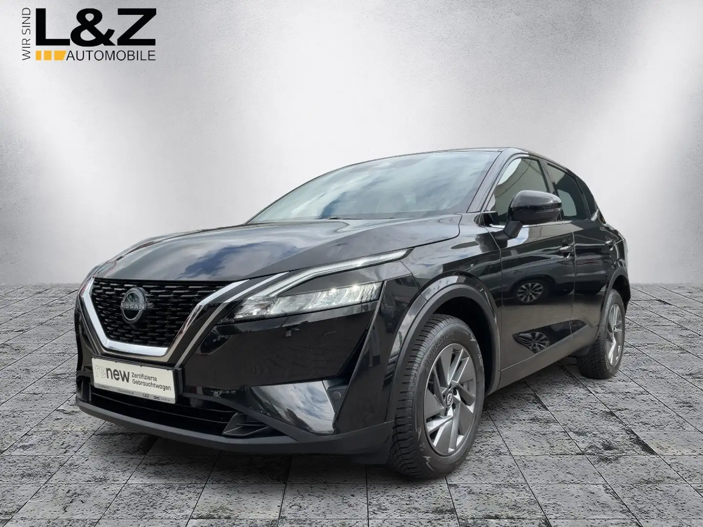 Nissan Qashqai Acenta 1.3 DIG-T MHEV X-Tronic Schwarz - 1