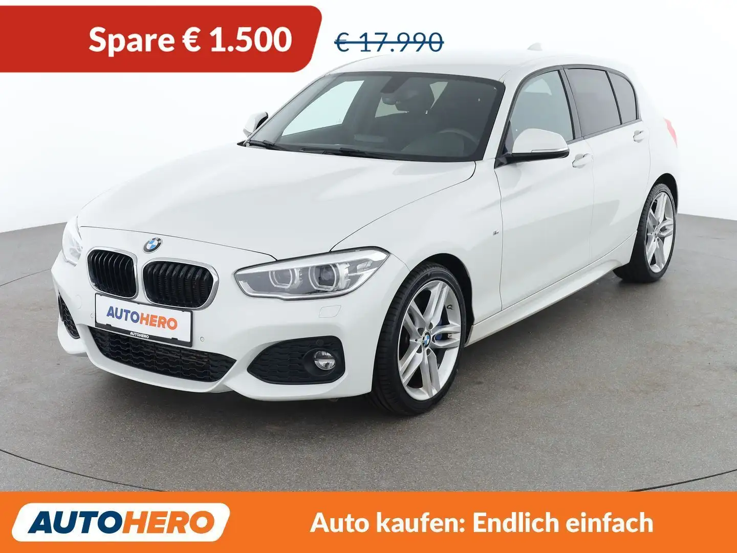 BMW 116 116d M Sport Weiß - 1