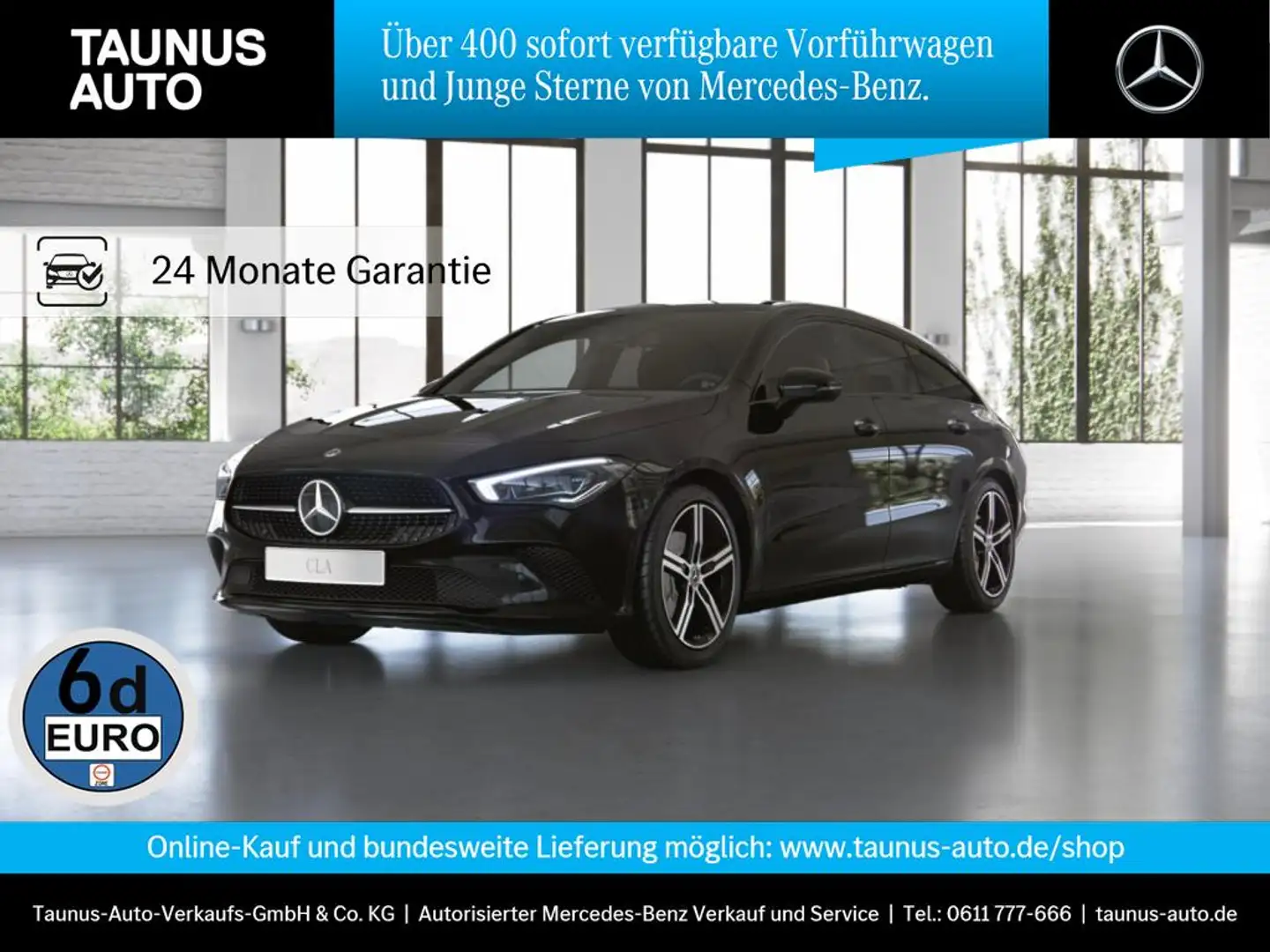 Mercedes-Benz CLA 200 d SB PROGRESSIVE MBUX MULTIBEAM KAMERA Schwarz - 1