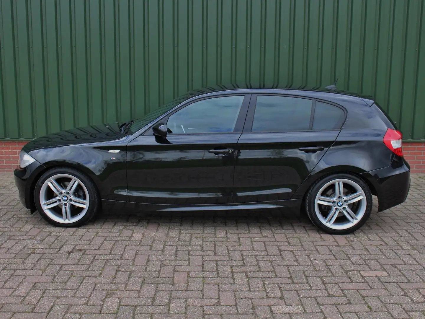 BMW 120 1-serie 120d M sport zeer goed onderhouden M47 mot Noir - 2