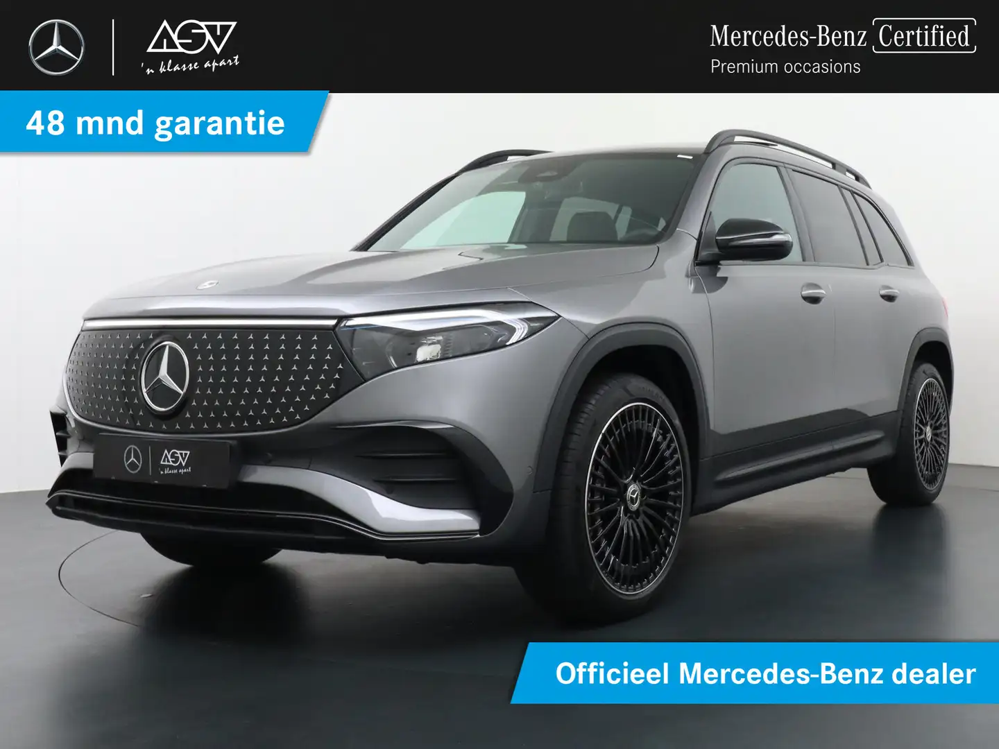 Mercedes-Benz EQB 250 250+ AMG Line 7pers. 71 kWh Accu | Panorama - Schu Grijs - 1