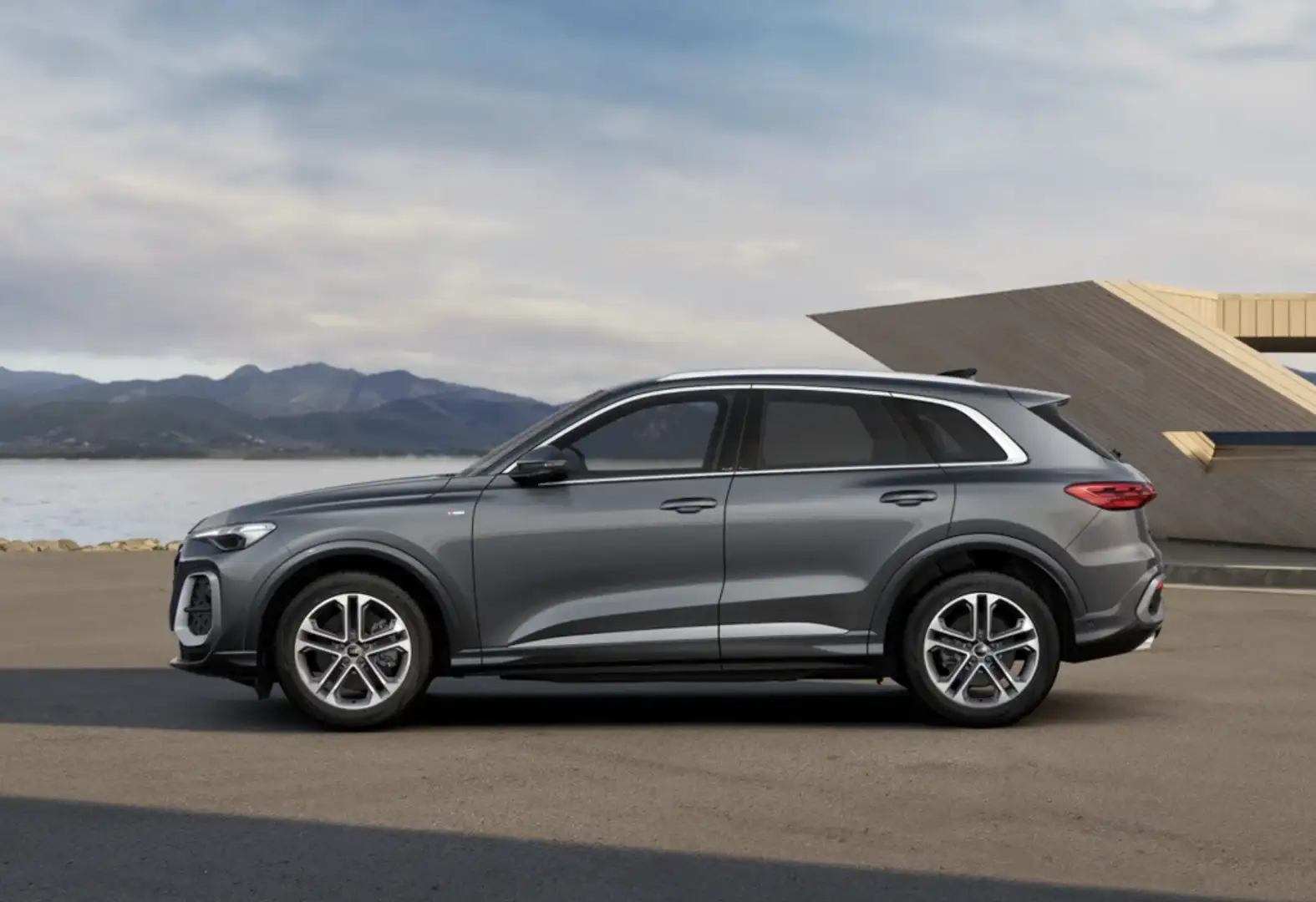 Audi Q5 2.0TDI quattro S tronic S line 150kW Grijs - 2