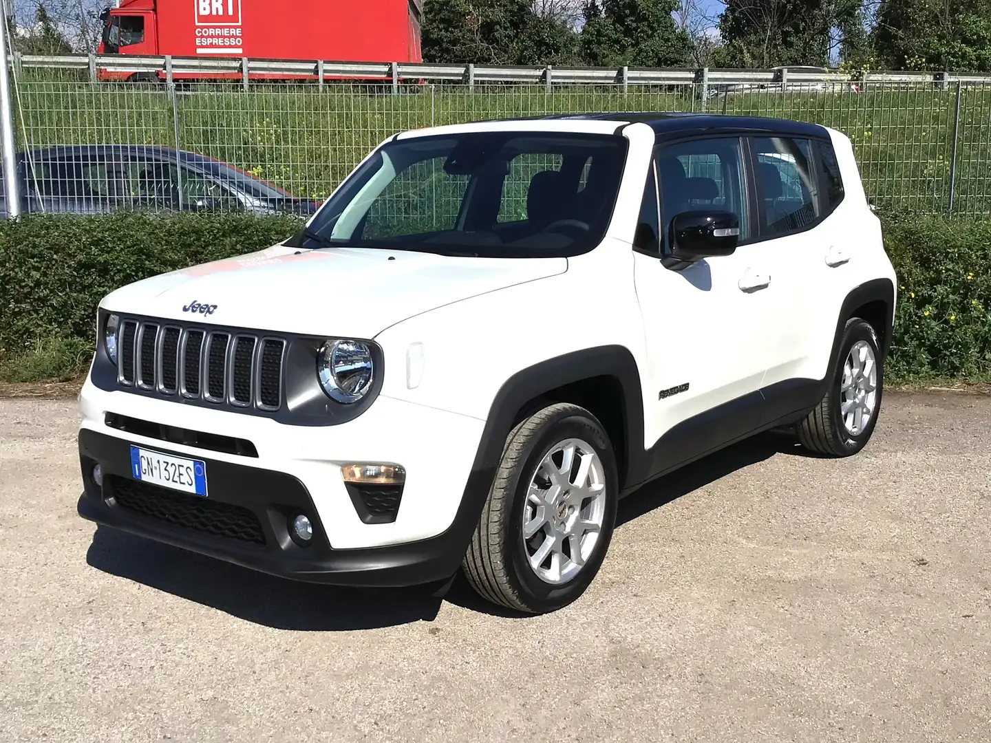 Jeep Renegade Renegade1.6 mjt Limited 130cv Bicolore Bianco - 1
