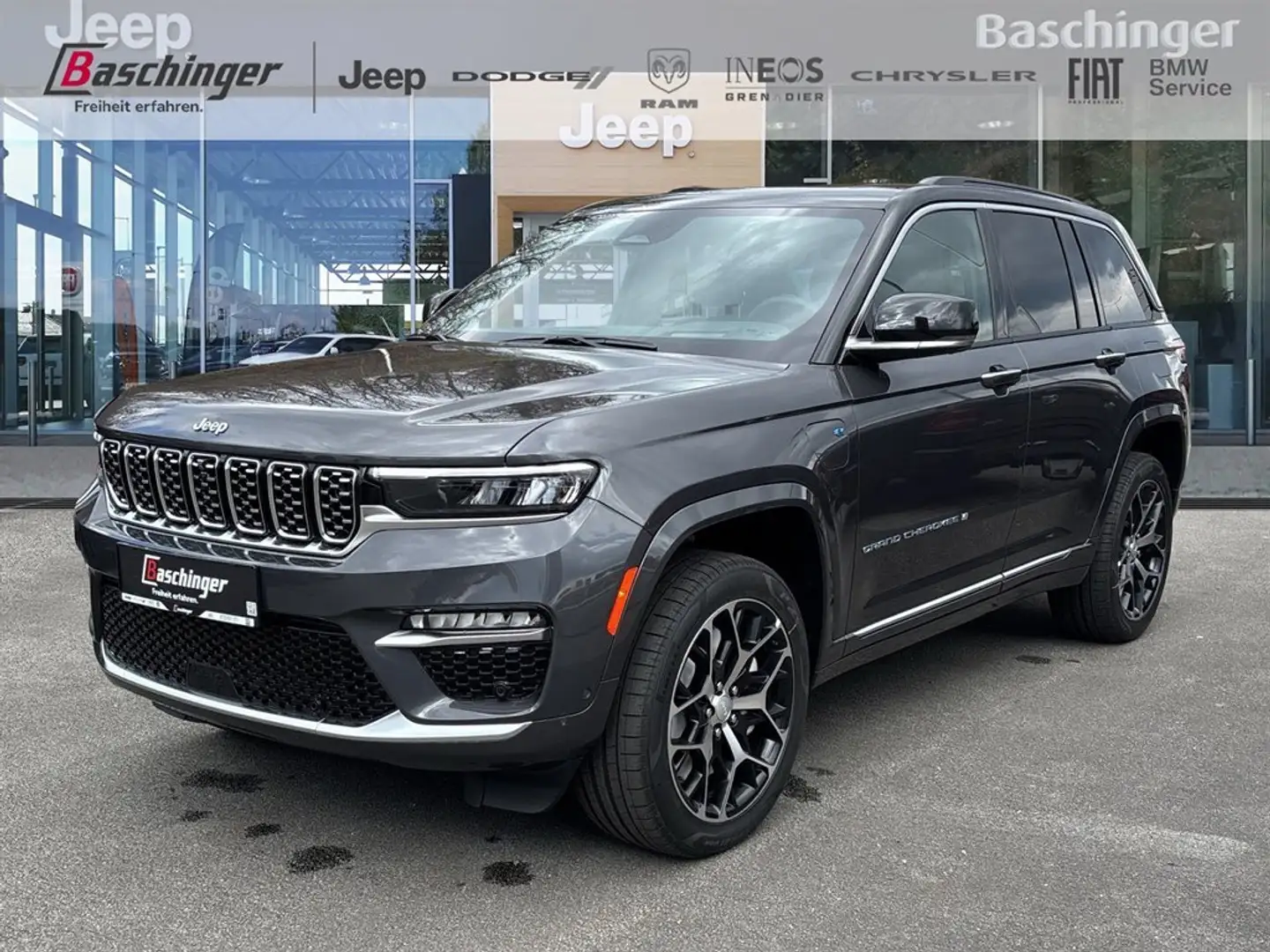 Jeep Grand Cherokee PHEV 380PS 4xe Summit Grijs - 1