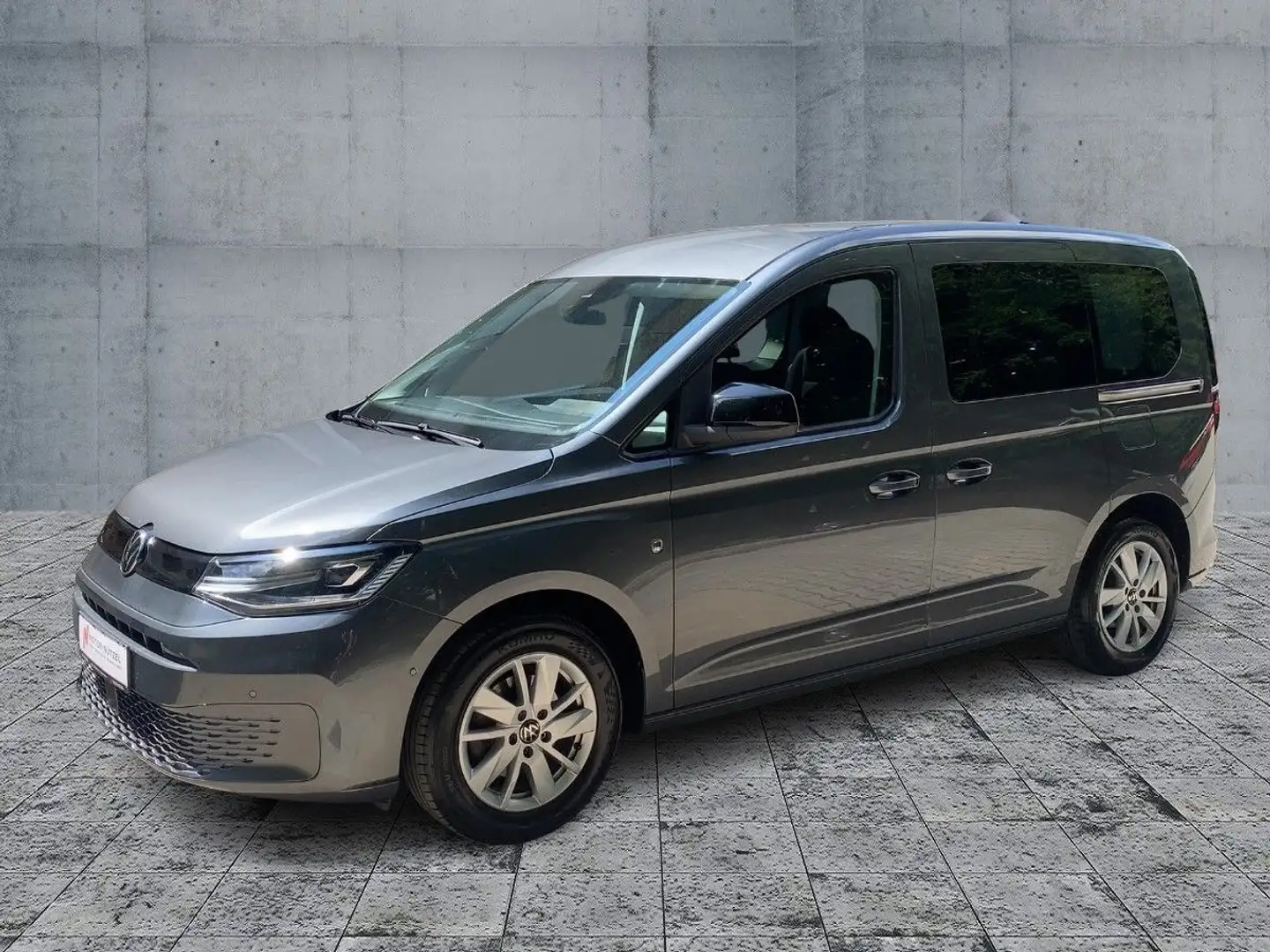 Volkswagen Caddy 2.0 TDI LED+2xPDC+GRA+SHZ+16"LM+AHK Grau - 2