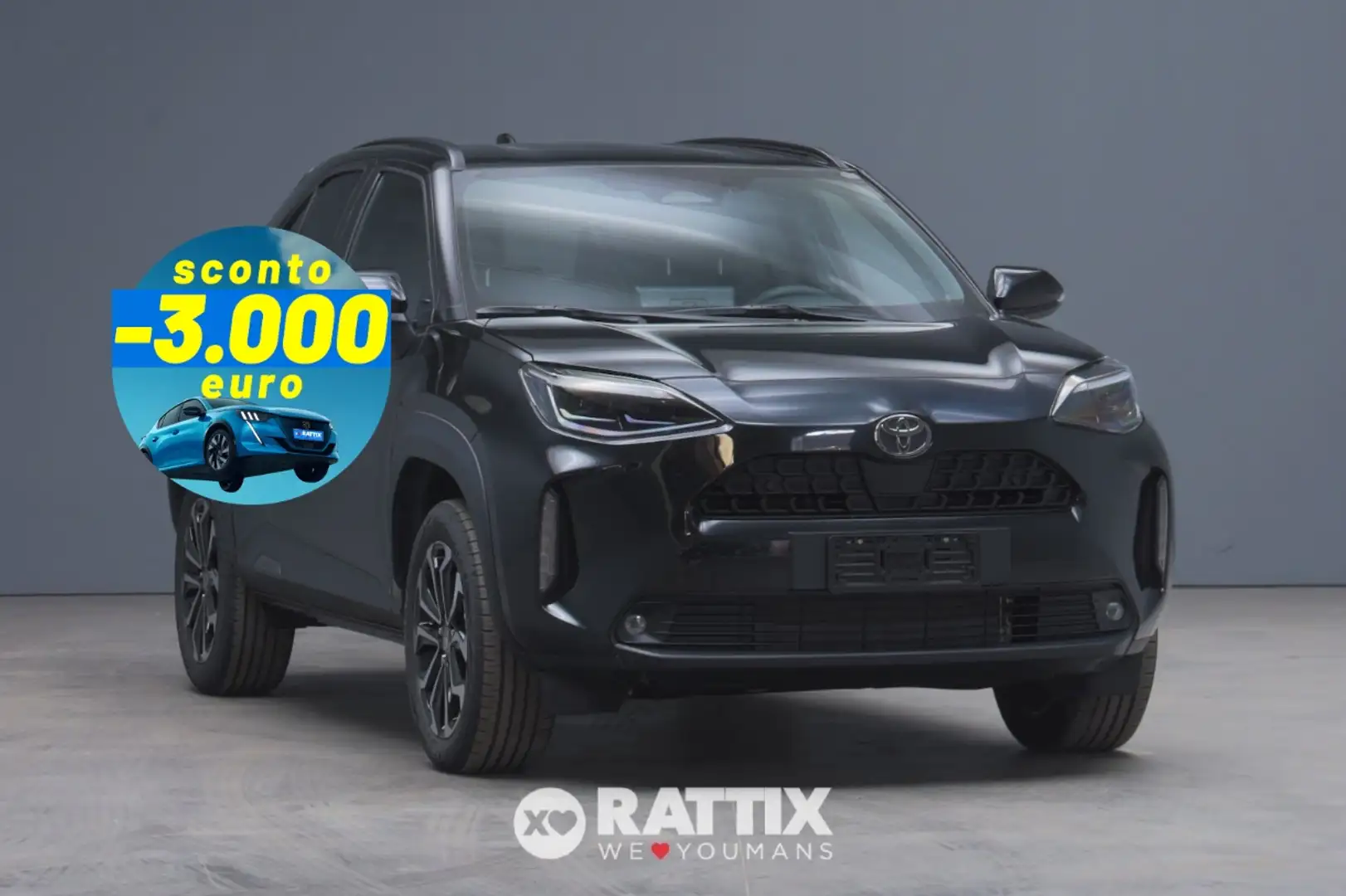 Toyota Yaris Cross 1.5 Hybrid Trend 115CV e-CVT Nero - 1