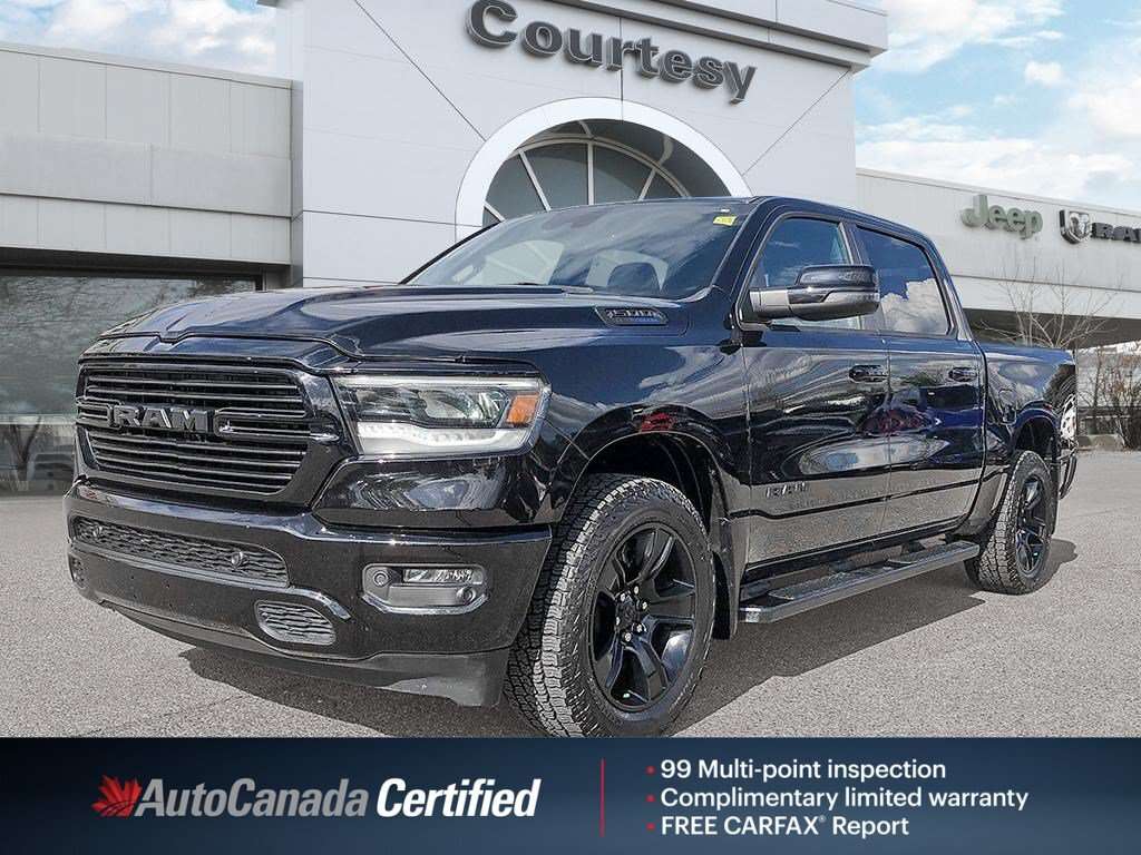 2024 RAM 1500 Crew Cab | 12 Screen | Clean Carfax |