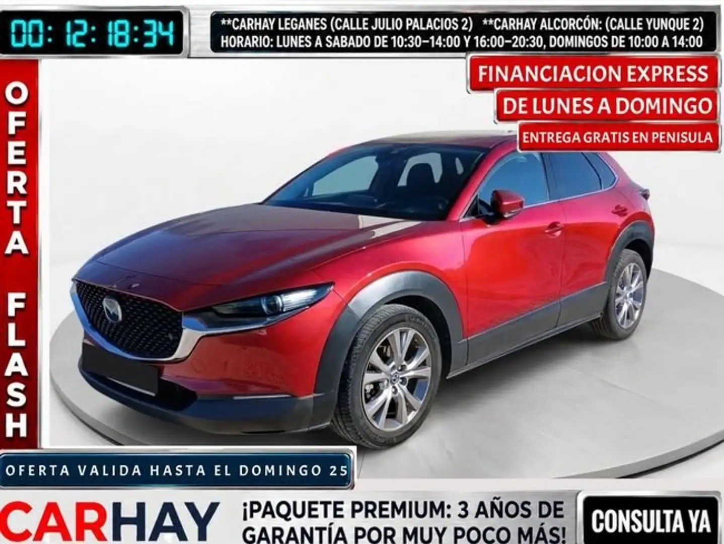 Mazda CX-30 ZENIT Rojo - 1
