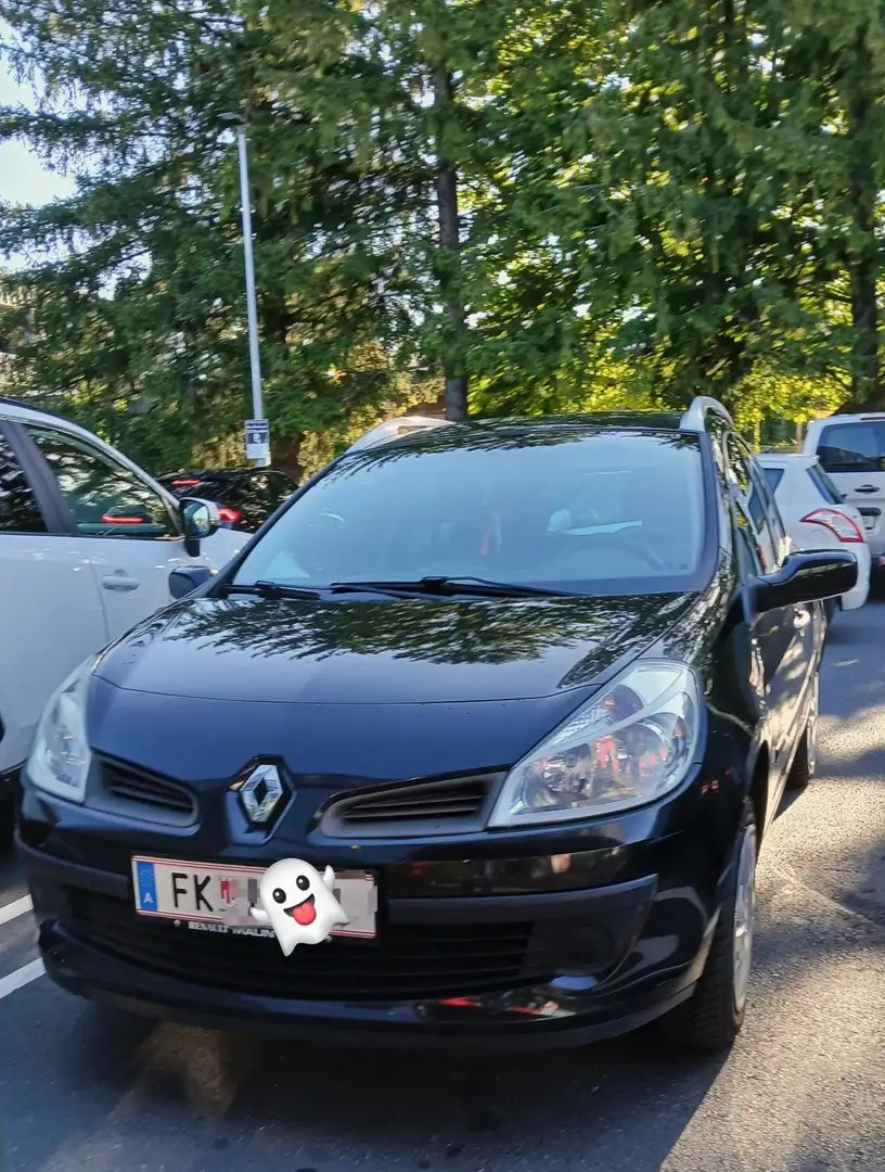 Renault Clio Grandtour Dynamique 1,2 16V Schwarz - 1