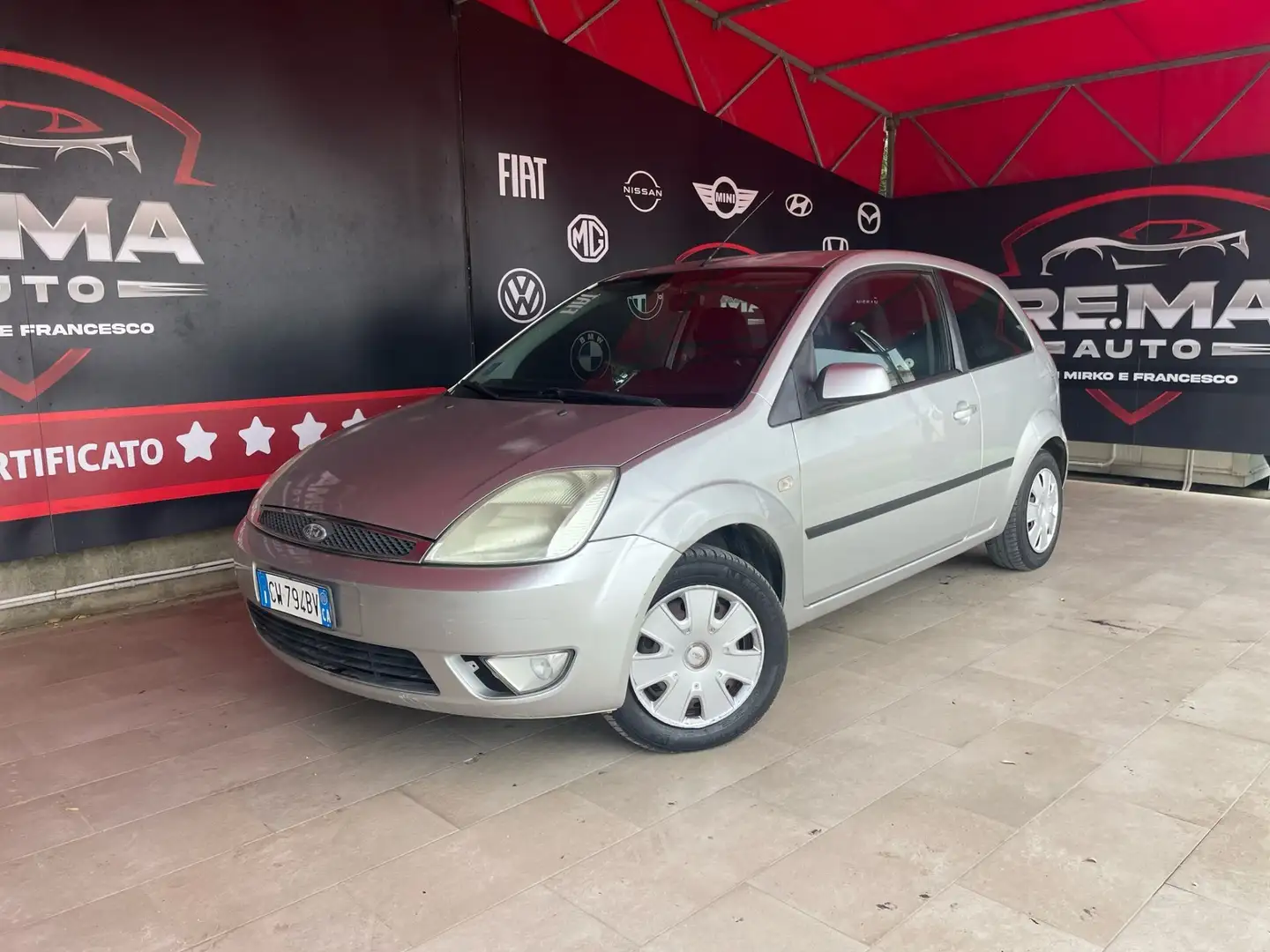 Ford Fiesta 1.4 TDCi 3p. Ghia Grigio - 1