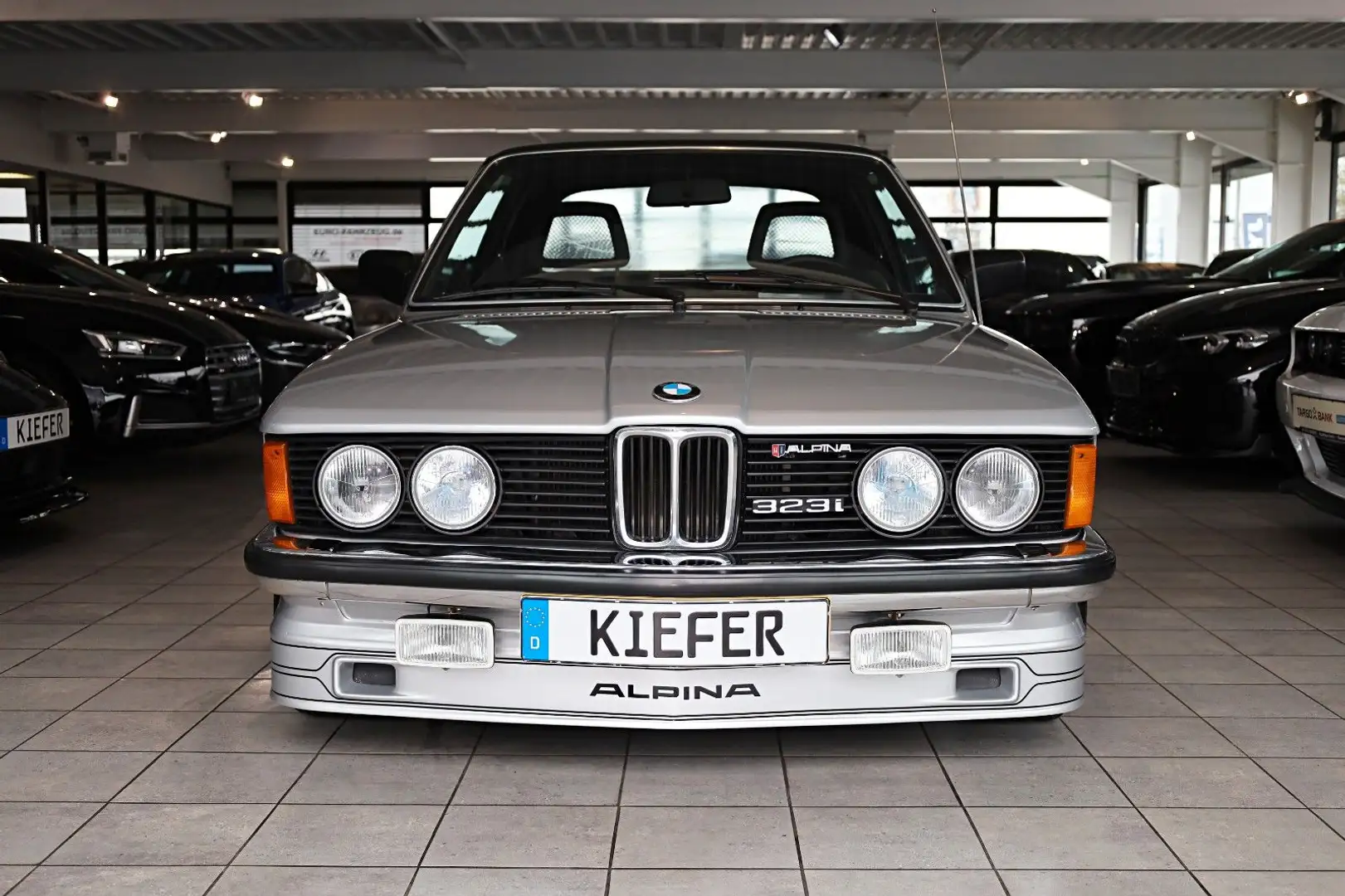 BMW 323 i  Baur Cabriolet ALPINA Umbau/ Oldtimer Срібний - 1