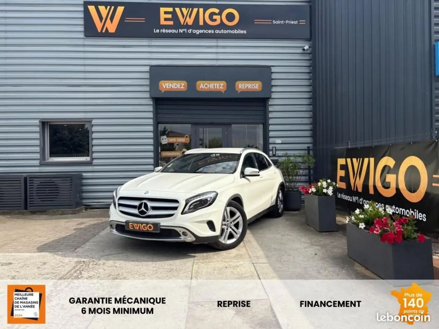 Mercedes-Benz GLA 220 Classe Mercedes 2.2 220 D 177ch BUSINESS 7G-DCT BV Blanc - 1
