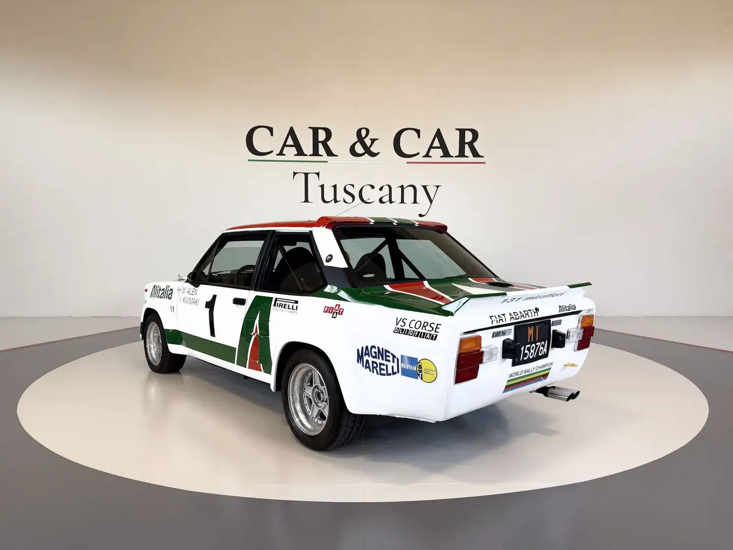 Fiat 131 Mirafiori Rally 1300 S Blanc - 2