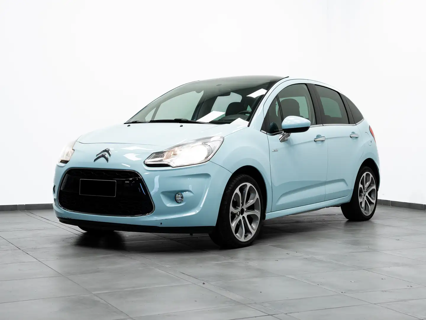 Citroen C3 C3 II 2009 1.4 vti Exclusive (exclusive style) Blau - 1