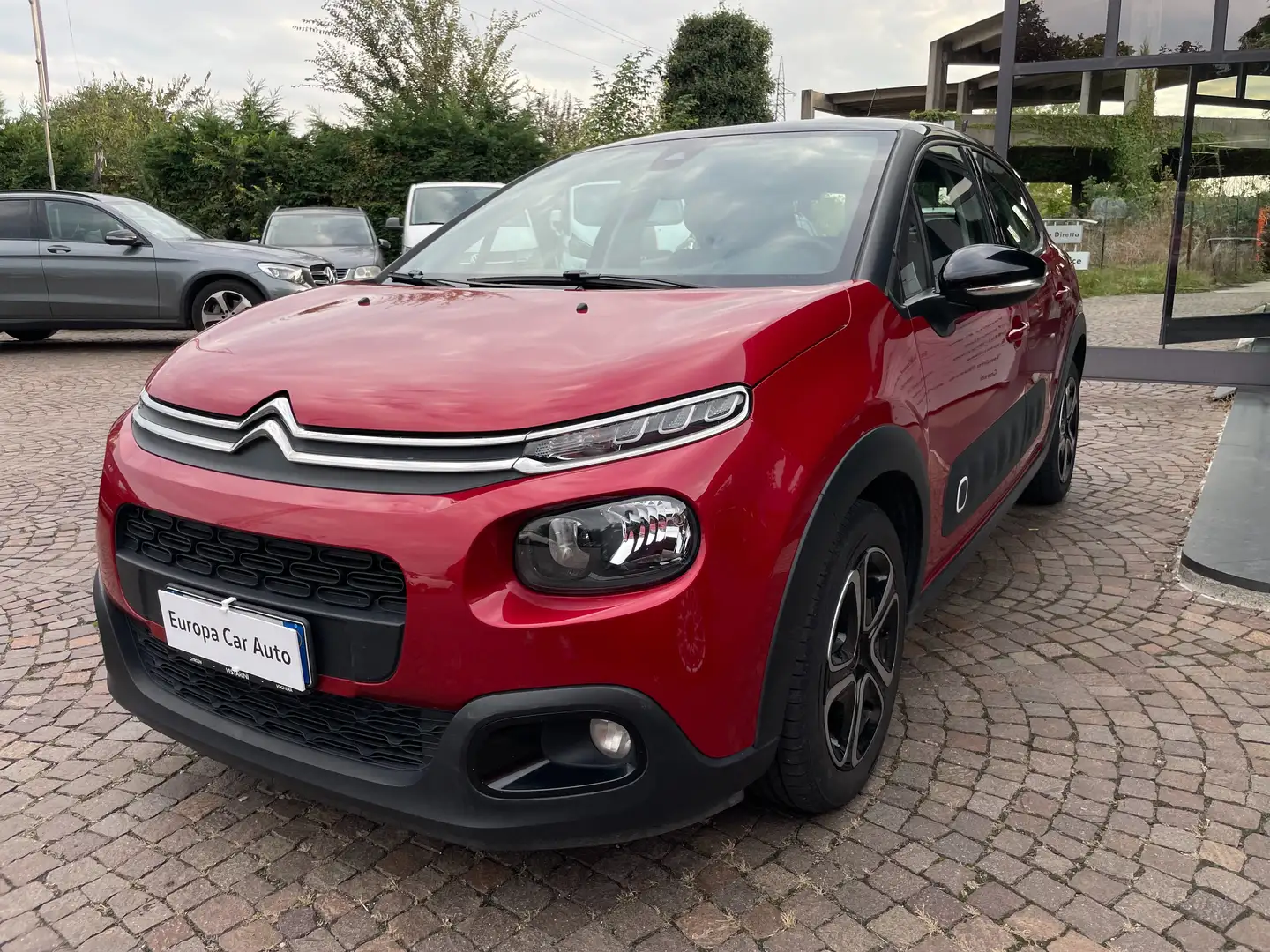 Citroen C3 C3 1.2 puretech Shine 82cv Rosso - 1