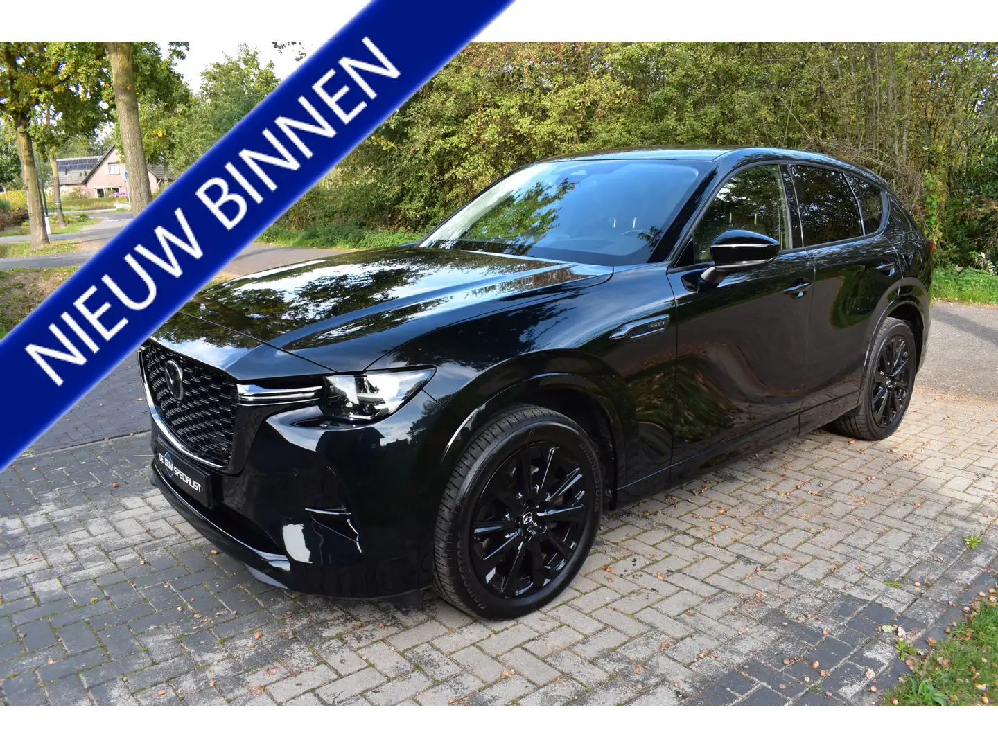 Mazda CX-60 2.5 e-SkyActiv PHEV Homura LEER PANO TREKH. ACC Schwarz - 1