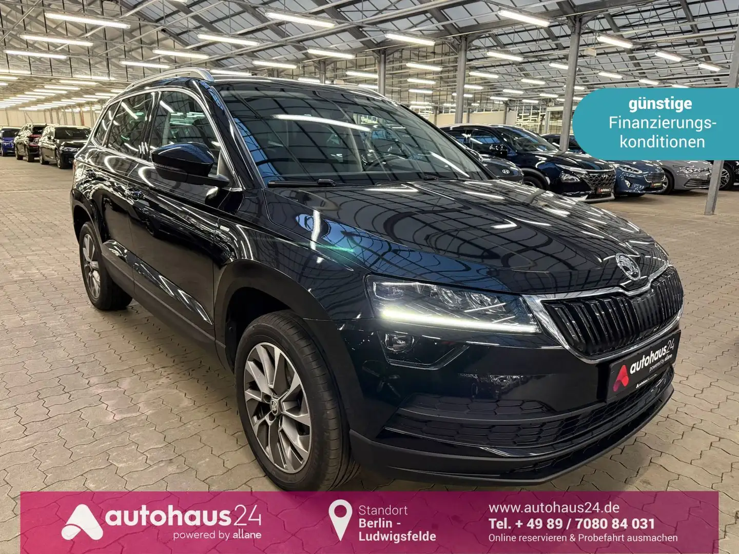 Skoda Karoq 1.5 TSI Clever|DSG|CarPlay|LED|PDC Schwarz - 1
