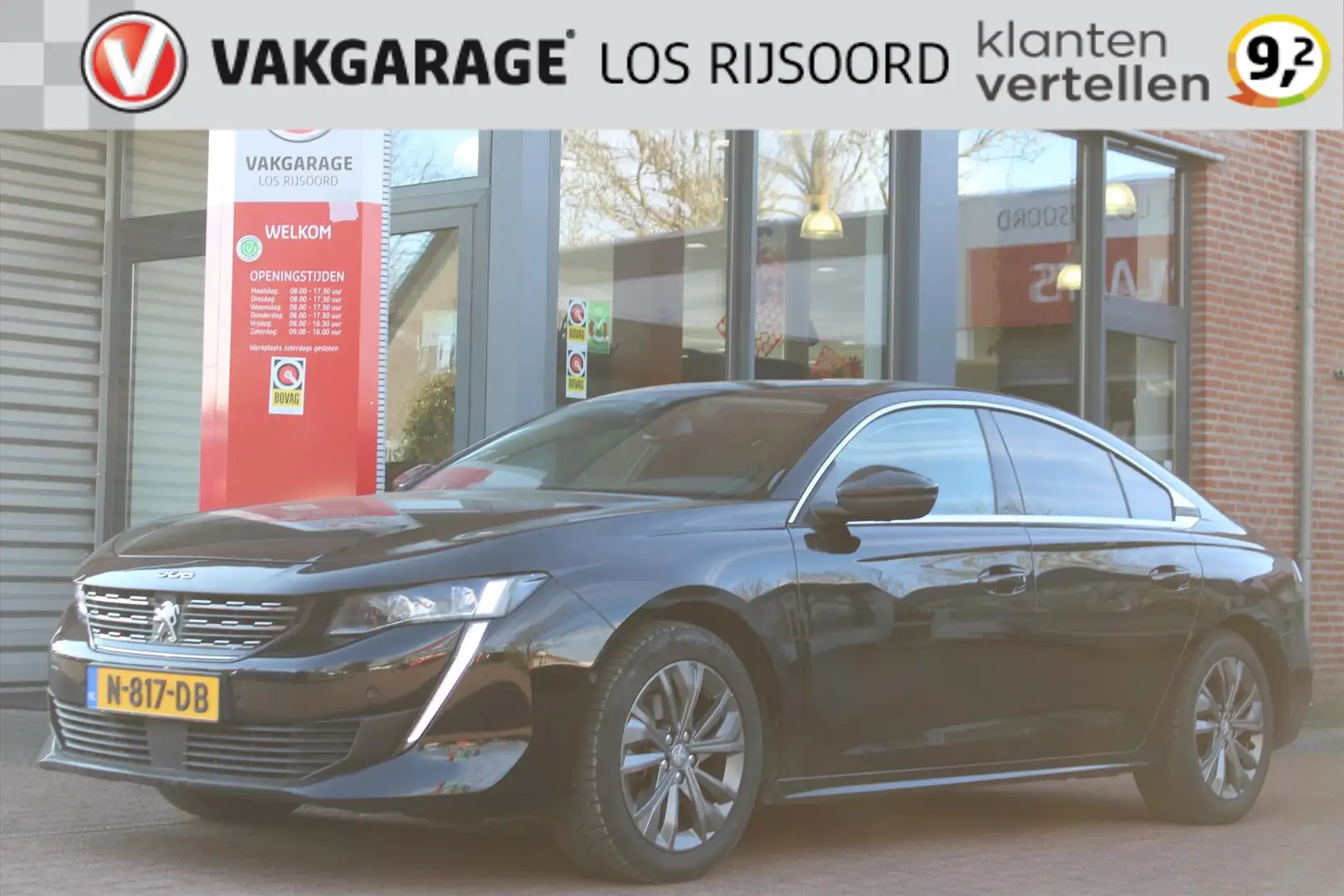 Peugeot 508 1.2 PureTech *Allure* Aut. | Rijklaar incl. Bovag Zwart - 1