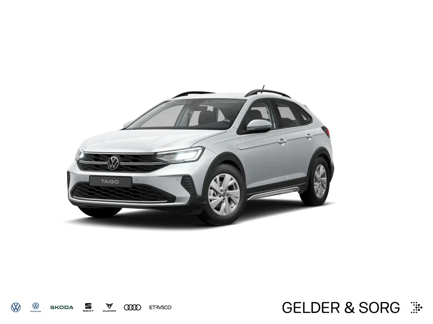 Volkswagen Taigo Life 1.0 TSI LED*RFK*Navi*Digital*CarPlay Silber - 1
