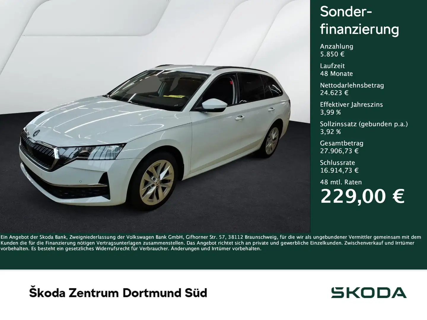 Skoda Octavia Combi 1.5 e-TEC SELECTION AHK CAM ACC Blanco - 1