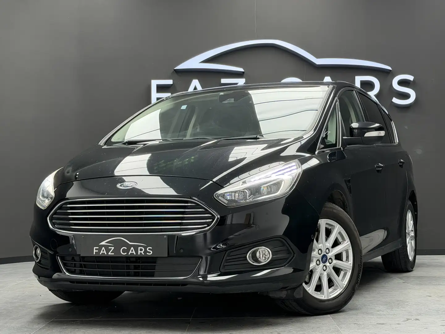 Ford S-Max 2.0 TDCi Titanium * LED + CUIR + GPS + 7PLACES * Nero - 1